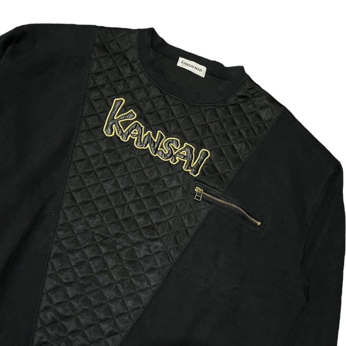 Japanese Brand × Kansai Yamamoto Vintage Kansai Man Sweatshirt Size US M / EU 48-50 / 2 - 3 Thumbnail