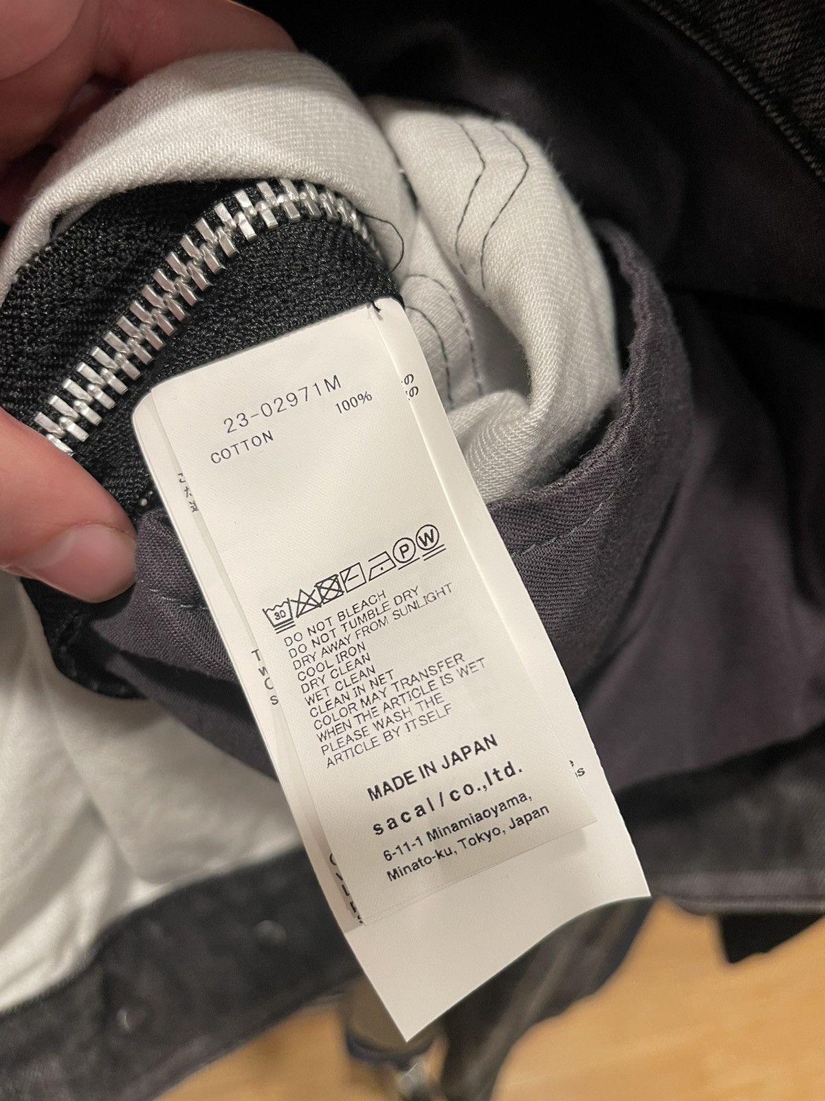 Sacai Sacai x Eric Haze Denim Jacket Size US M / EU 48-50 / 2 - 9 Thumbnail