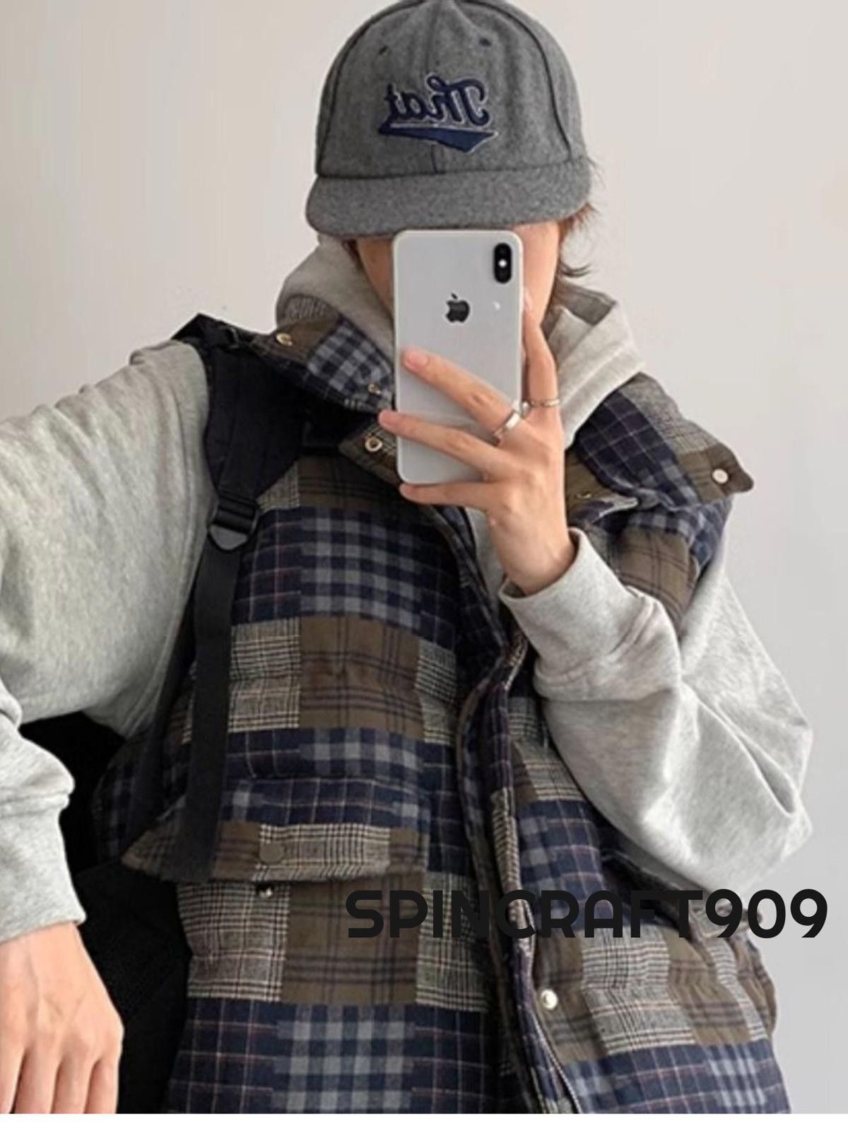 Japanese Brand Plaid Full Zip Vest Size US M / EU 48-50 / 2 - 4 Thumbnail