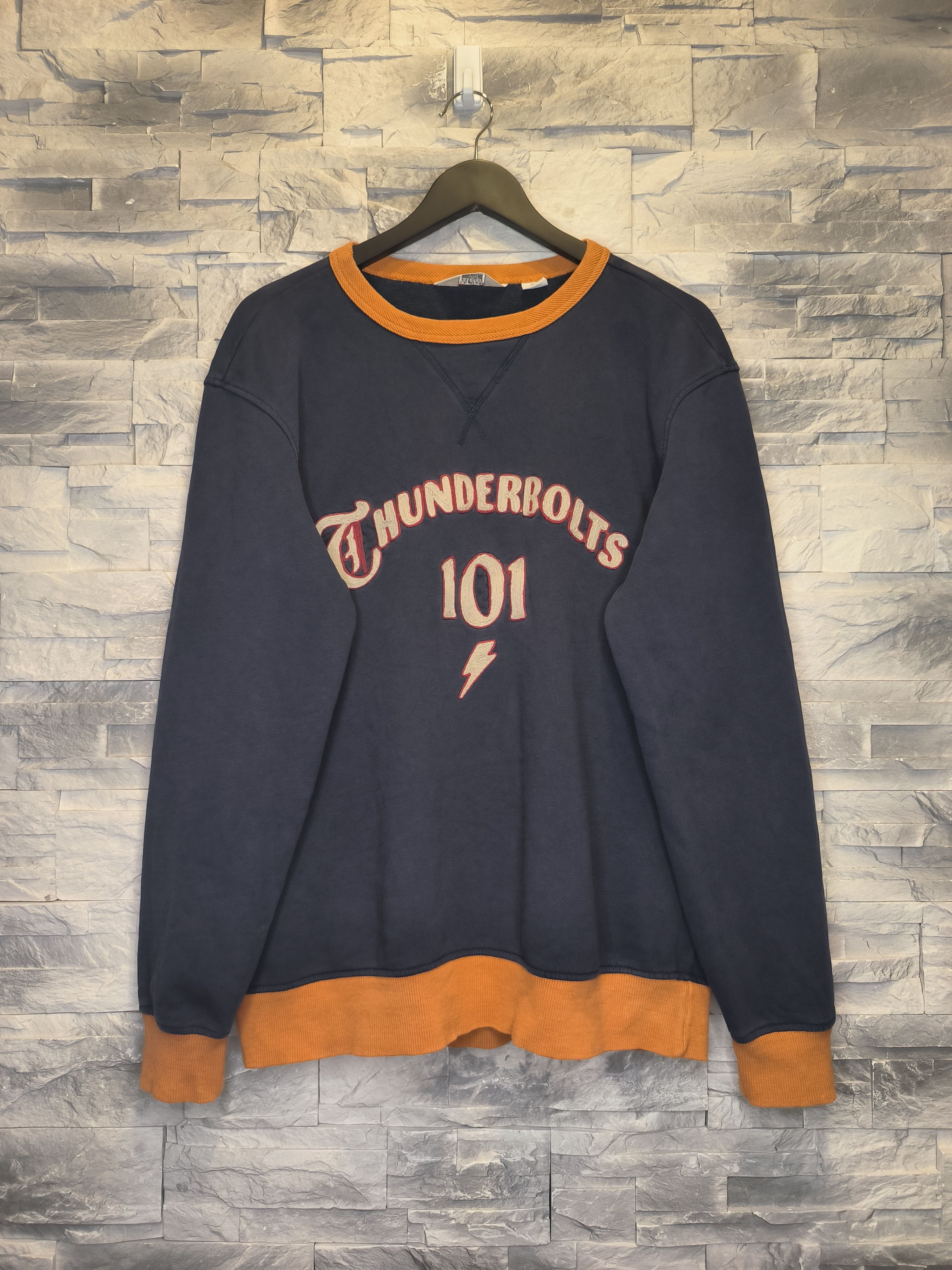 Lee Vintage Lee Sweatshirt Thunderbolts 101 Crewneck Size US M / EU 48-50 / 2 - 1 Thumbnail