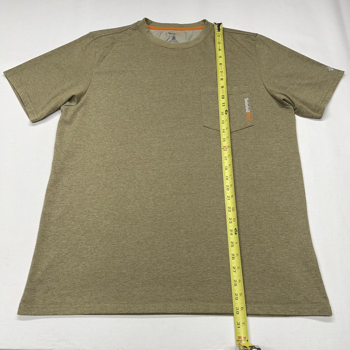 Timberland Timberland Pro Tee Shirt Green Pocket Wickwork Original Fit Size US L / EU 52-54 / 3 - 15 Thumbnail