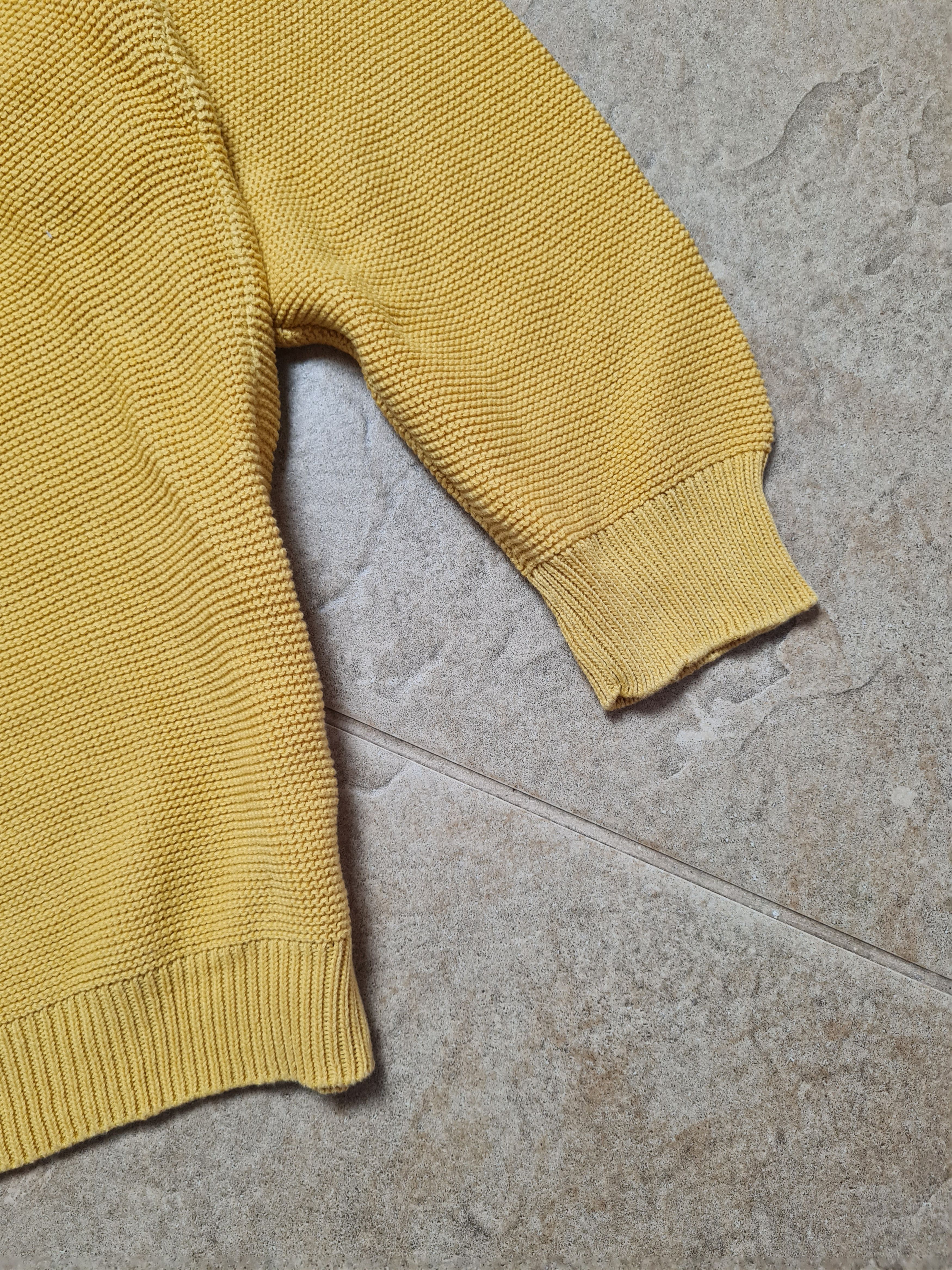 Max Mara Weekend Max Mara Womens Yellow Knit Sweater Raglan Sleeve Size M / US 6-8 / IT 42-44 - 10 Thumbnail