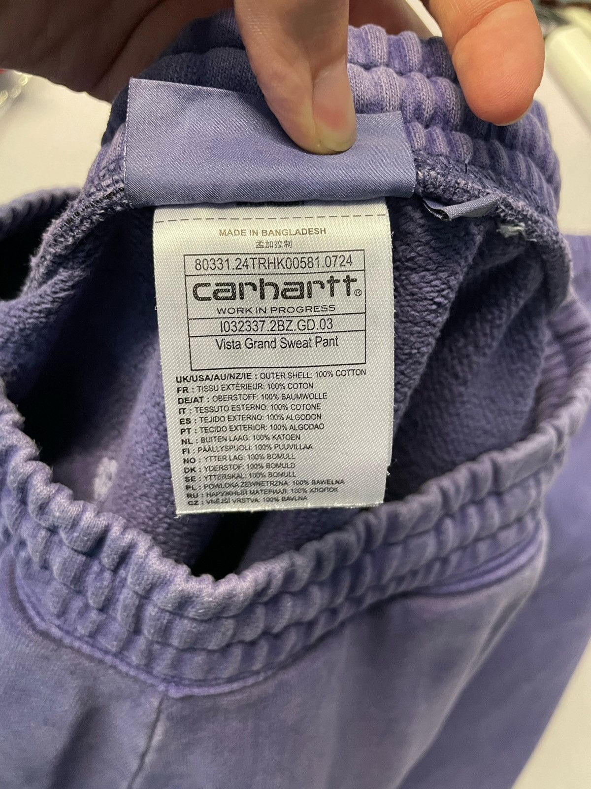 Carhartt Wip Carharrt WIP Washed Sweatpants Size US 30 / EU 46 - 13 Thumbnail