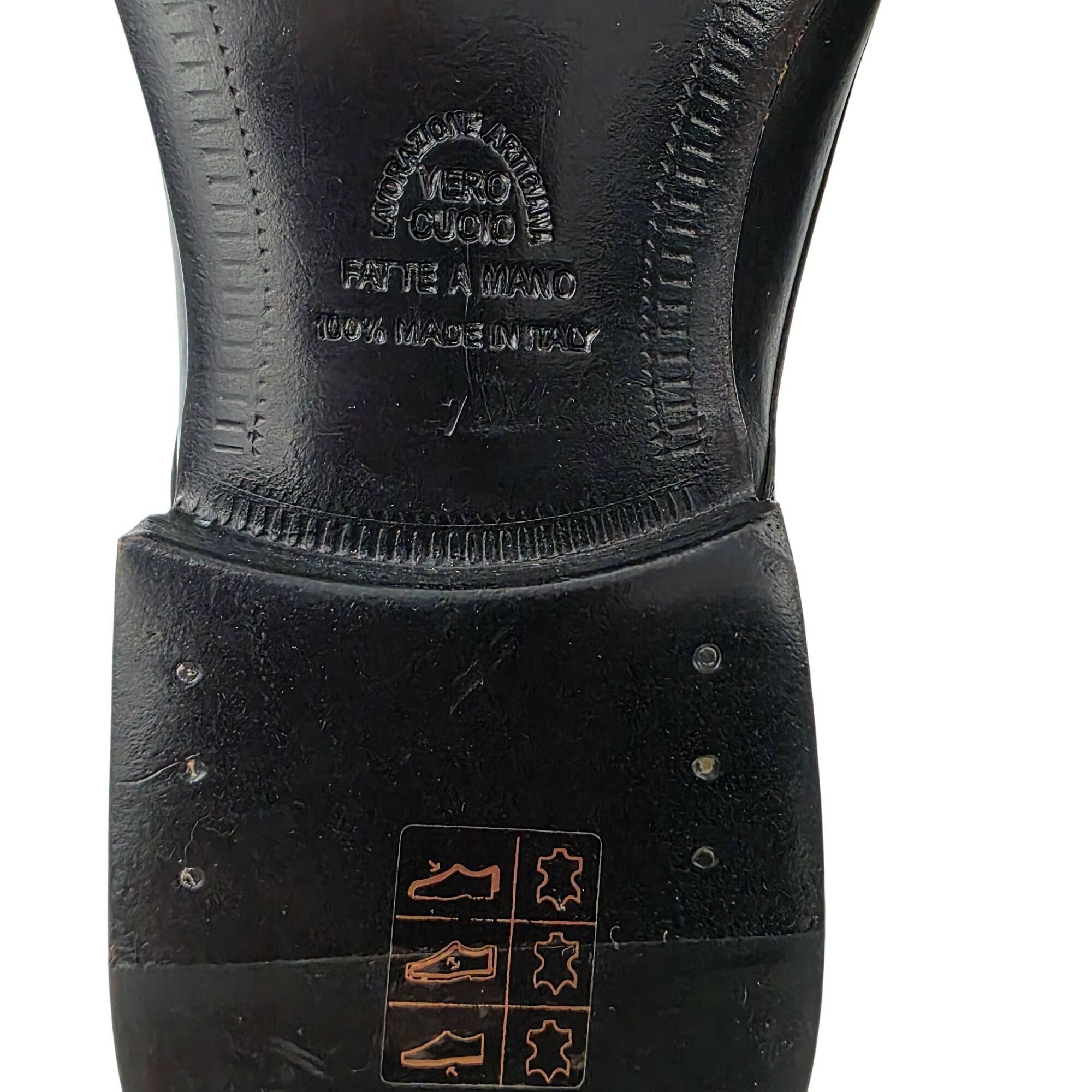 Other NEW Battaglia Italy Mens 7 Black Leather Dress Shoes Oxford Size US 7 / EU 40 - 11 Thumbnail