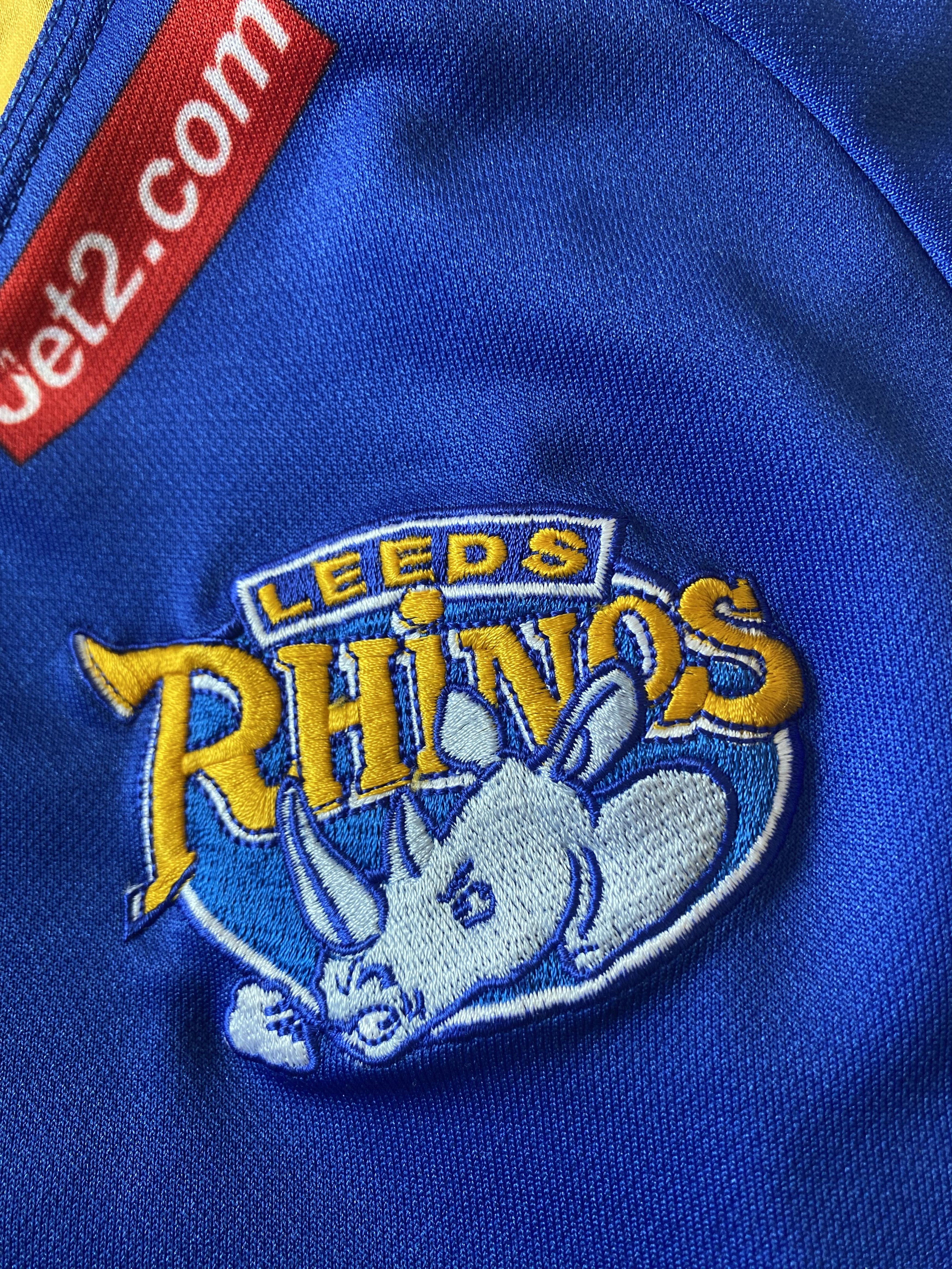 Other Rugby LEEDS RHINOS Rugby Union 2010 - ISC - XS/S - UNIQUE Size US XS / EU 42 / 0 - 3 Thumbnail