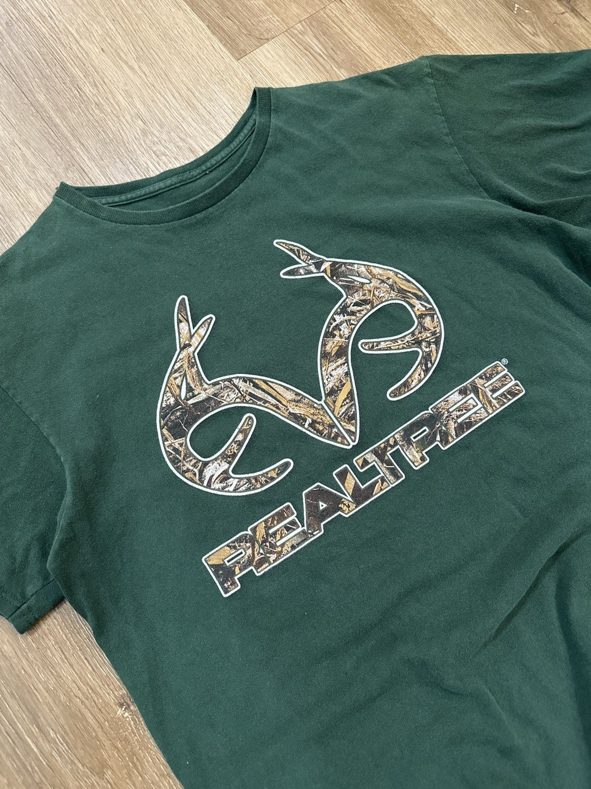 Realtree × Vintage Vintage 90s Realtree Camo Graphic Tee Shirt Large Size US L / EU 52-54 / 3 - 2 Thumbnail