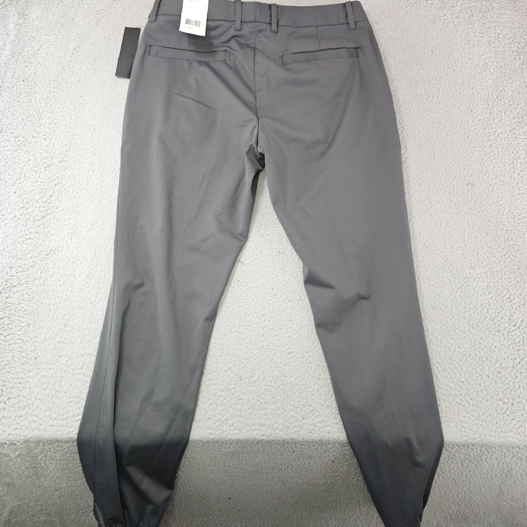 Kenneth Cole Kenneth Cole New York Pants Mens 30 Gray Jogger Dress Trouser Cuffed Drawstring Pants Size US 30 / EU 46 - 7 Thumbnail