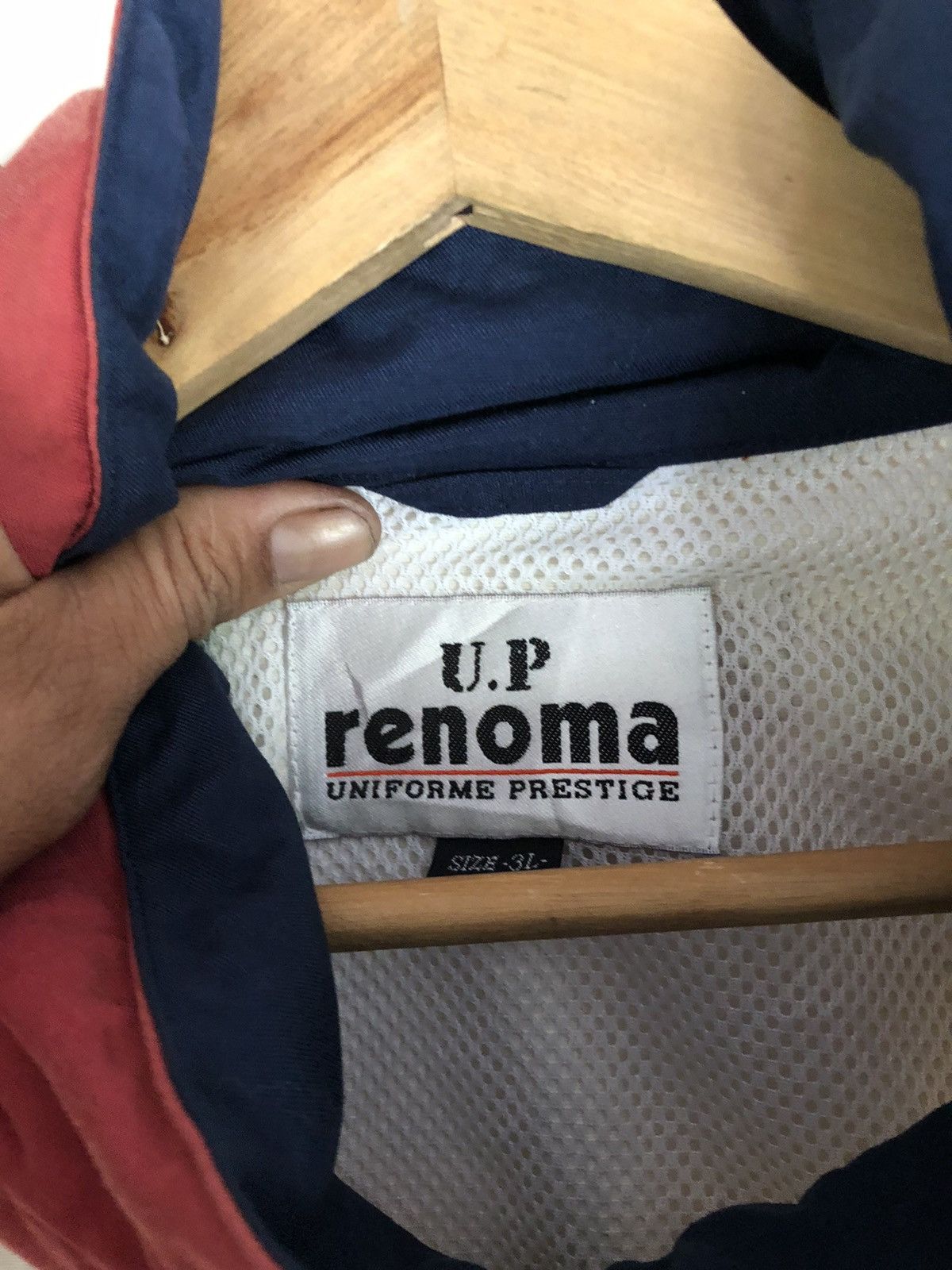 Designer × Japanese Brand × Renoma Vintage Up renoma Prestige Windbreaker Hoodie Size US XL / EU 56 / 4 - 6 Thumbnail