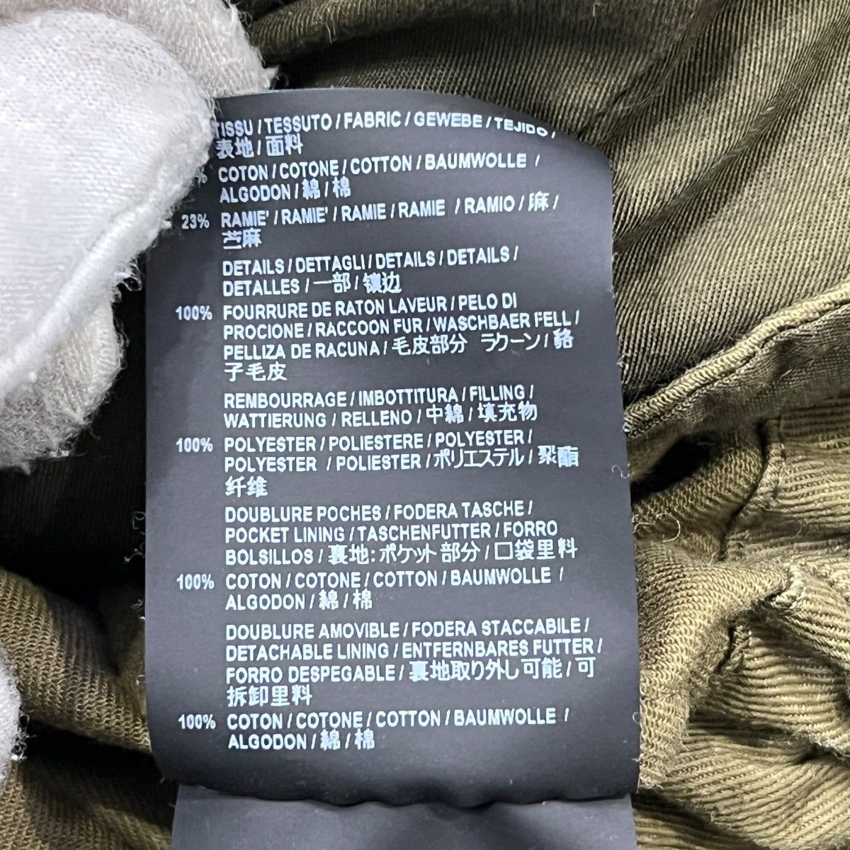 Saint Laurent Paris SAINT LAURENT PARIS 2018-19AW Raccoon Fur Military Mods Coat Size XS / US 0-2 / IT 36-38 - 5 Thumbnail