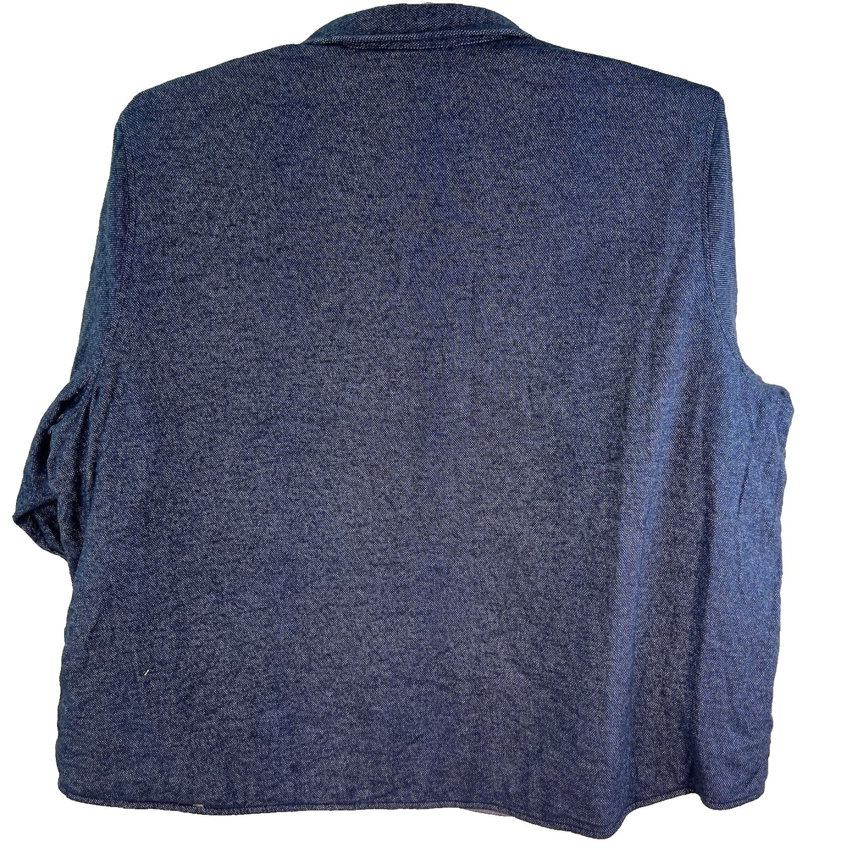 Bonobos Bonobos Shirt Mens 4XL Quilted Brushed Twill Button-Up Blue Regular Size 4XL Size US XXL / EU 58 / 5 - 6 Thumbnail