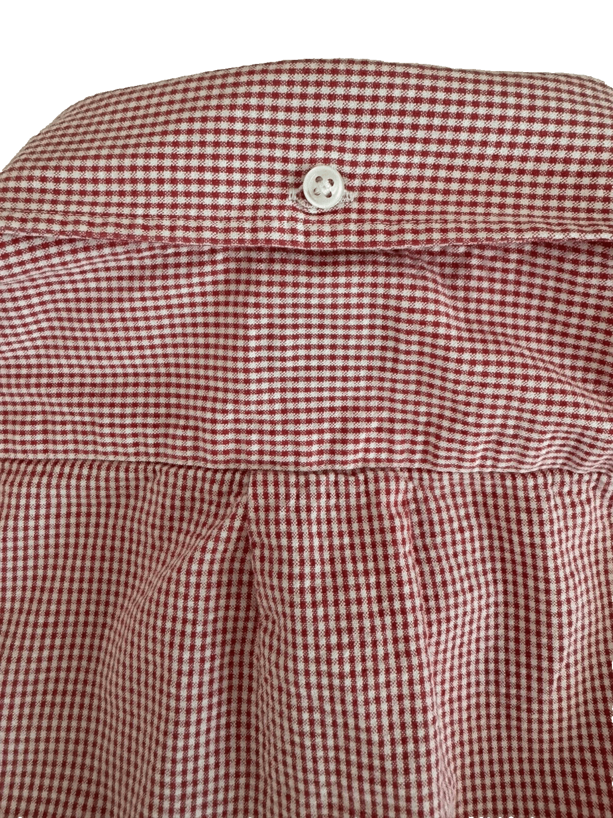 J.Crew J Crew Size L Men’s Slim Fit Red White Check Button Size US L / EU 52-54 / 3 - 4 Thumbnail