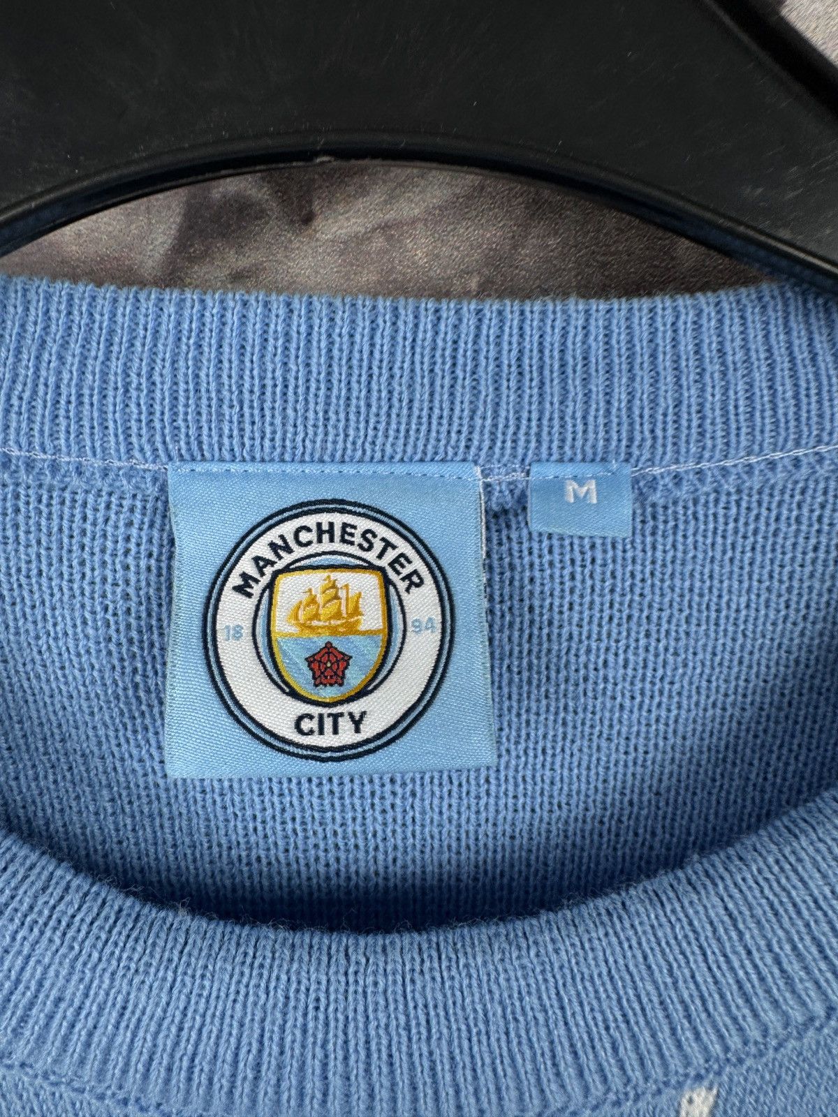 Nike Manchester City Sweater Pullover Winter Penguin Size Medium Size US M / EU 48-50 / 2 - 8 Thumbnail
