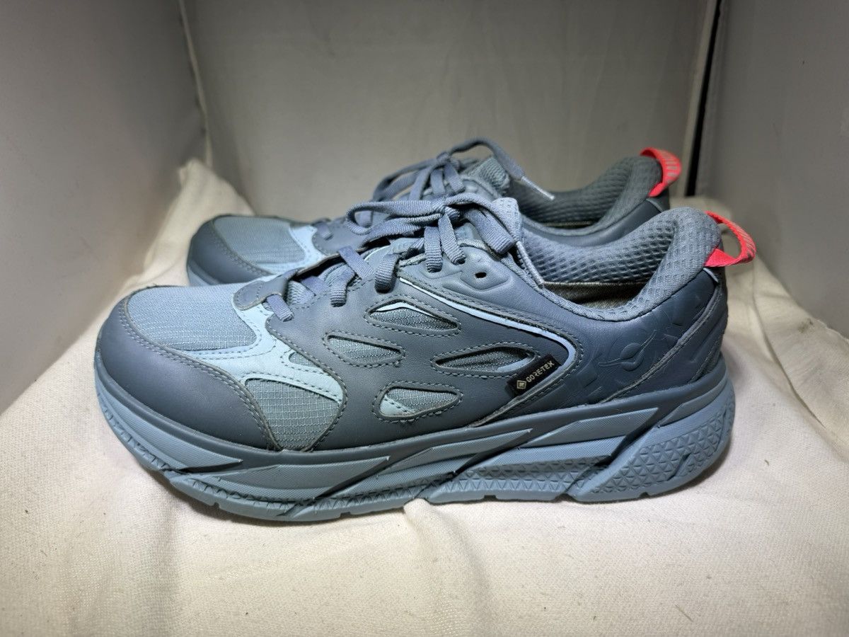 Hoka Hoka Clifton L GTX Waterproof Blue Gray Women's 10 Cushioned Size US 10 / IT 40 - 1 Thumbnail