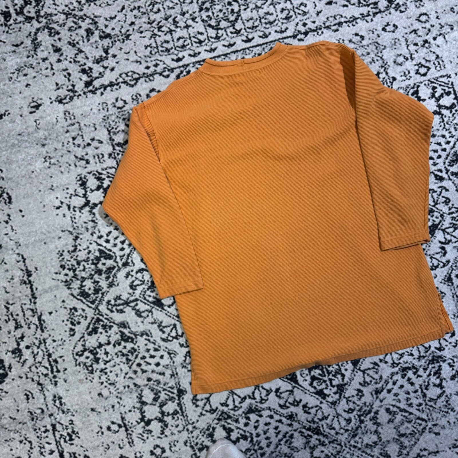 Vintage Stefano Benuto Yellow Cotton Crewneck Sweatshirt Size XL Size US XL / EU 56 / 4 - 9 Thumbnail