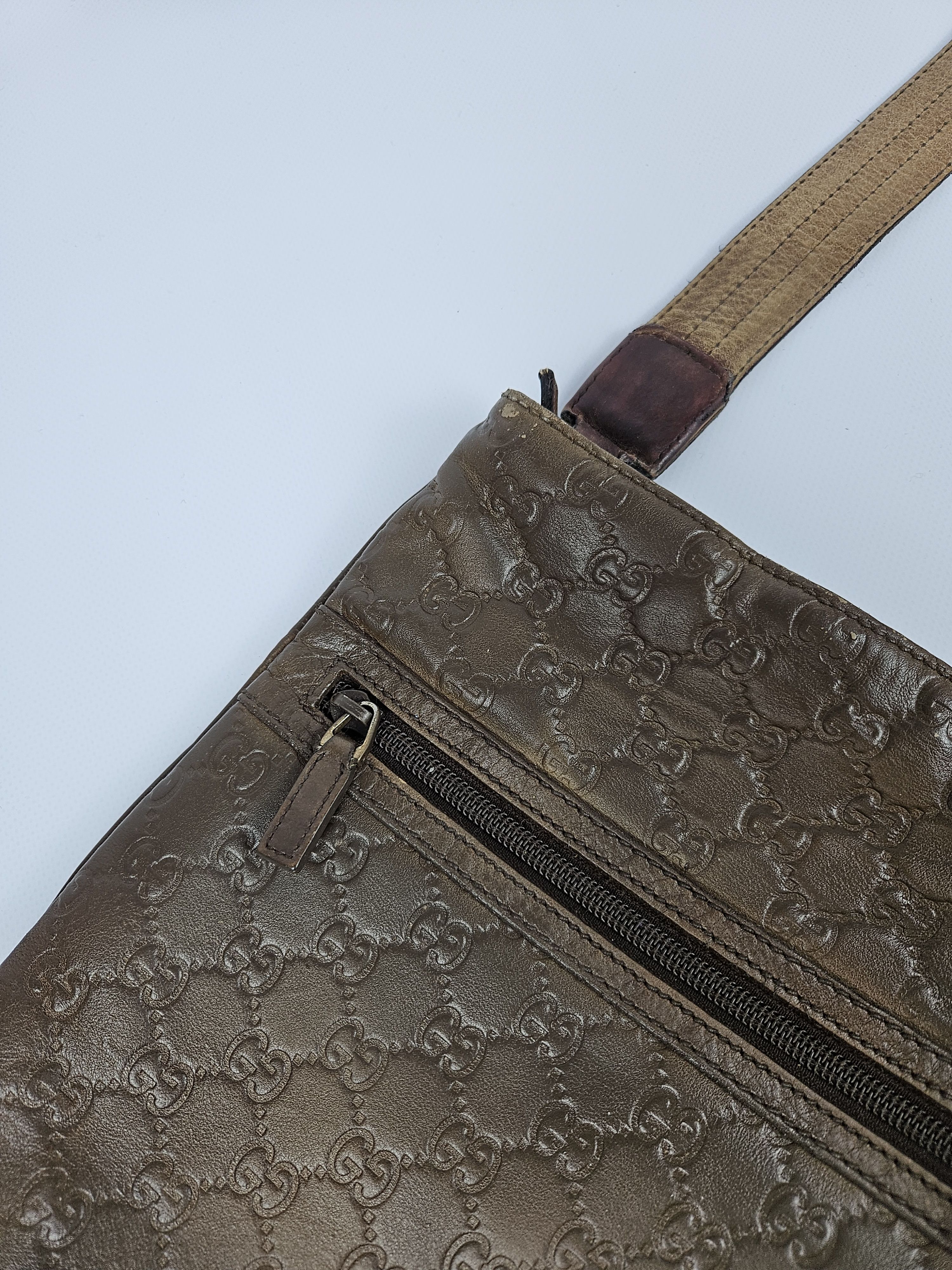 Gucci Gucci guccissima gg calf leather shoulder crossbody bag Size ONE SIZE - 15 Thumbnail