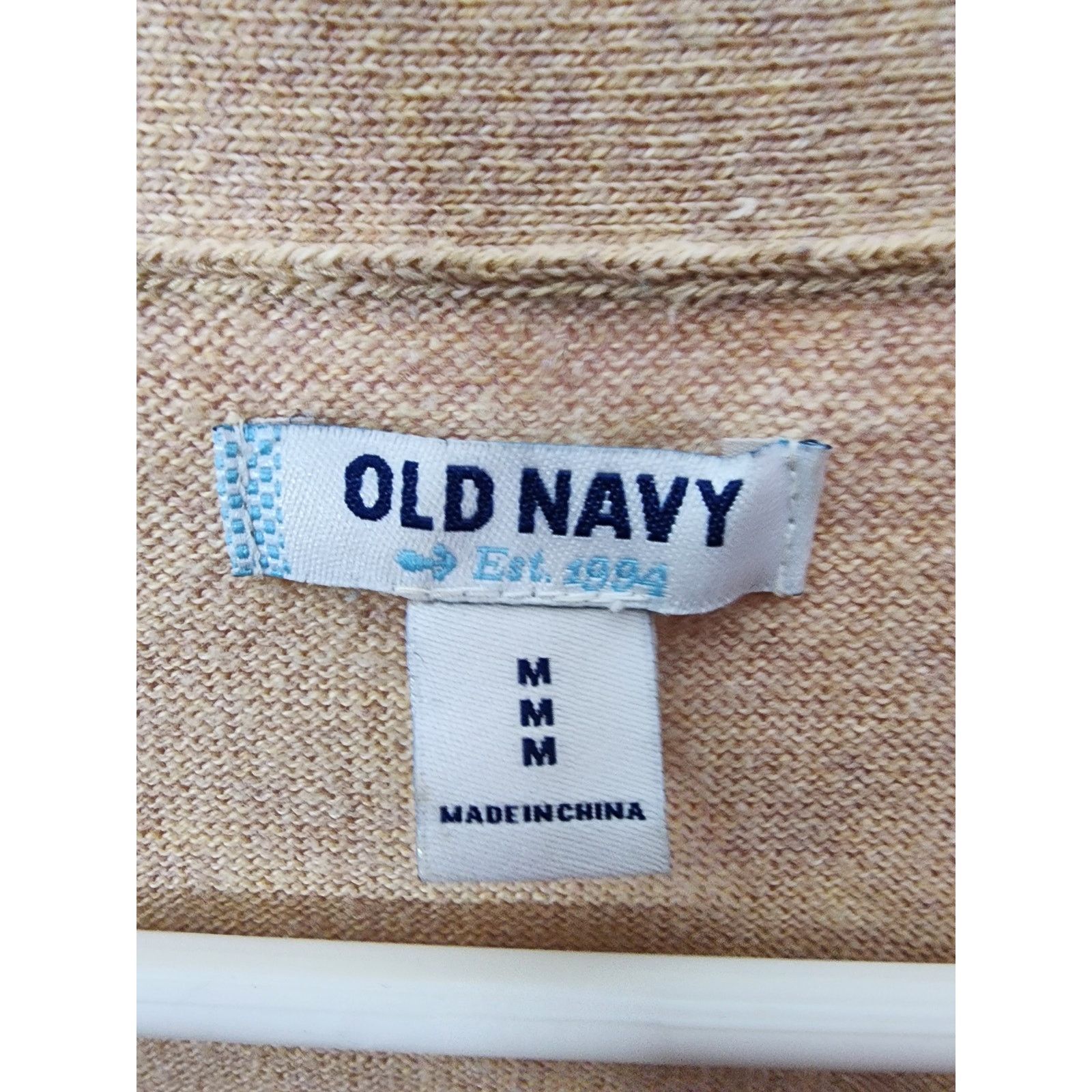 Old Navy Set of 3 Old Navy Cardigans Womens Size M Orange, Black, Tan Size M / US 6-8 / IT 42-44 - 14 Thumbnail