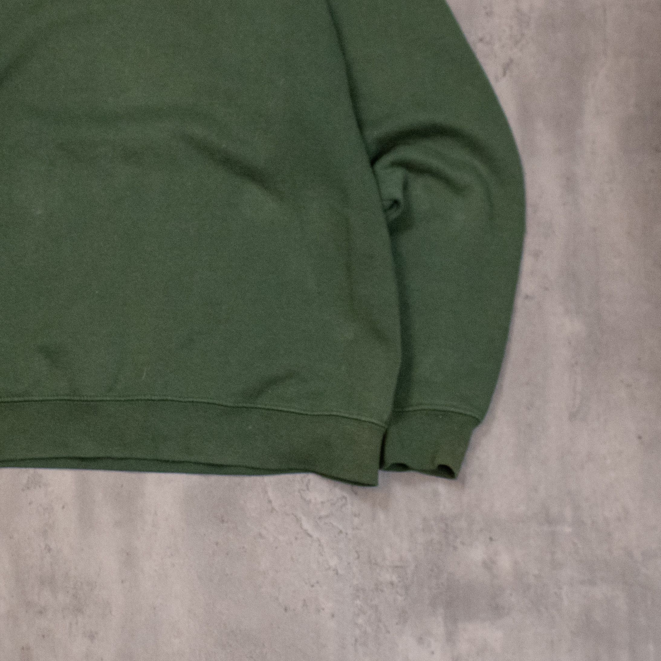 Japanese Brand Y2K 2000's Michigan State Sparentes Forest Green Hoodie Size US M / EU 48-50 / 2 - 8 Thumbnail