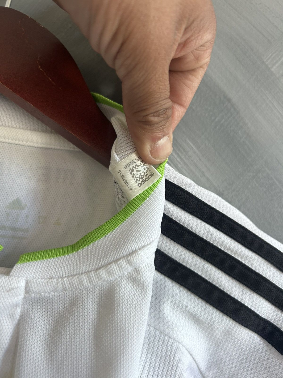Adidas Mexico 2016 White Visit Jersey Size US L / EU 52-54 / 3 - 6 Thumbnail