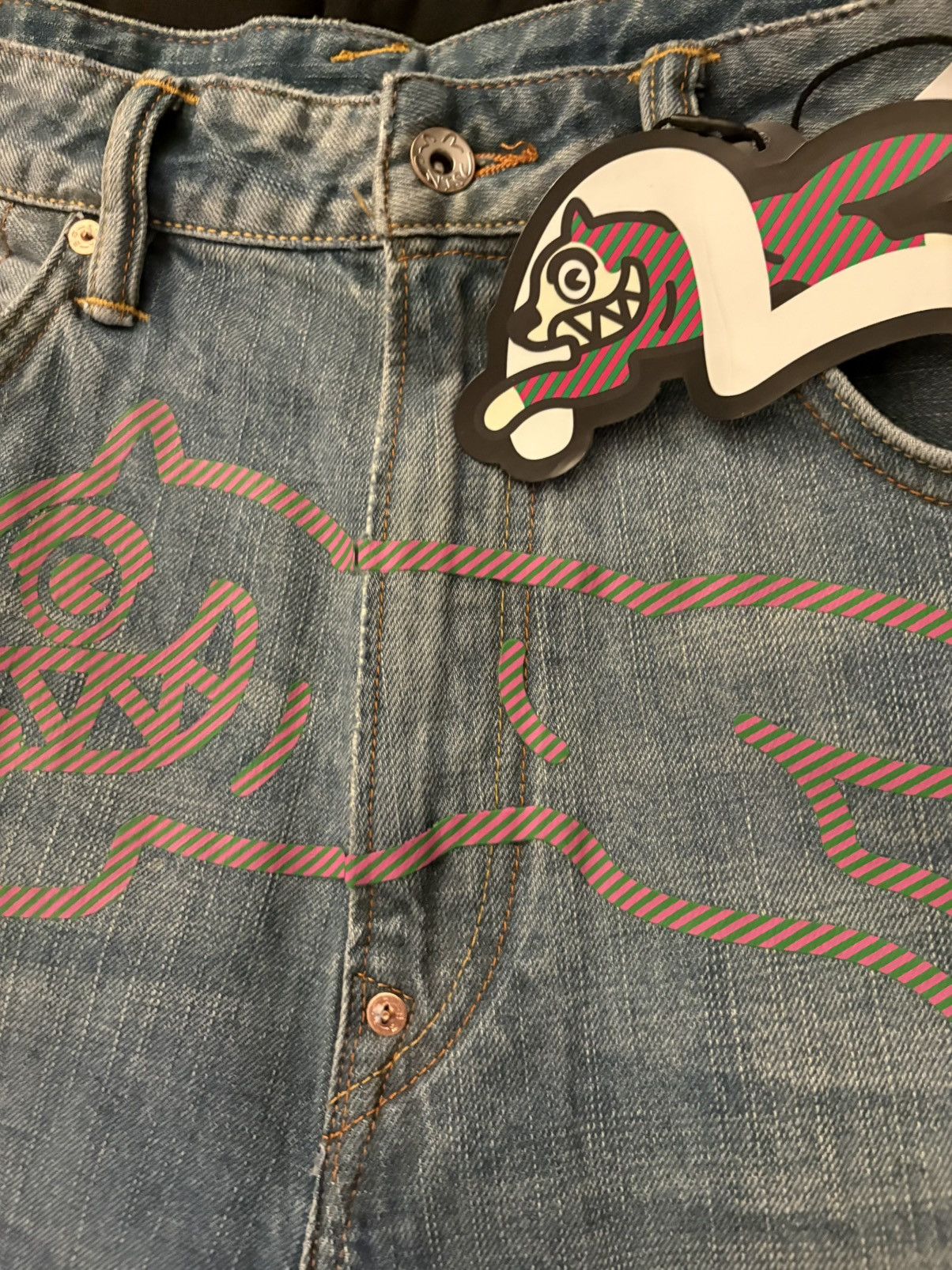 Evisu EVISU X ICE CREAM JEANS 2026 Size US 36 / EU 52 - 8 Thumbnail