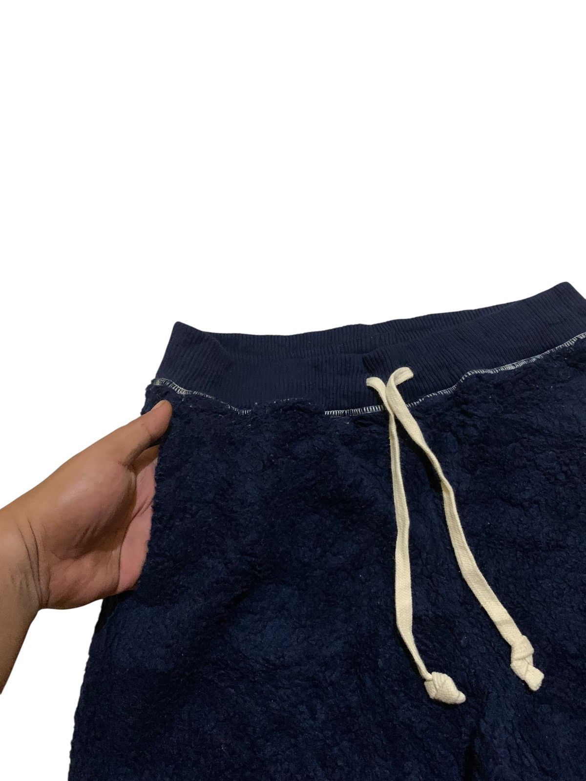 JW Anderson JW Anderson Fleece towel sweat pants dark navy Size US 32 / EU 48 - 7 Thumbnail