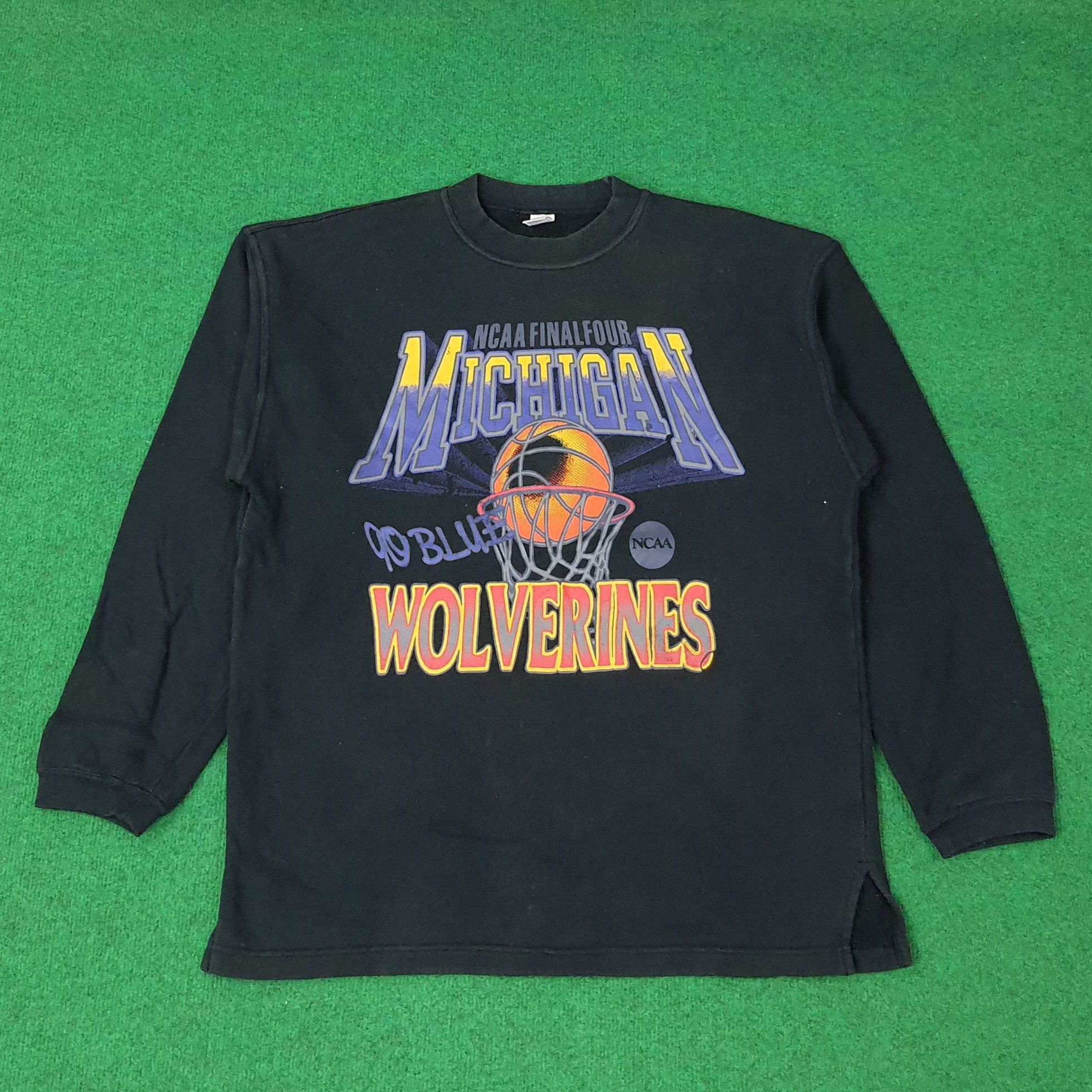 NCAA Vintage NCAA Michigan Wolverines Sweatshirt C261N21 Size US L / EU 52-54 / 3 - 1 Thumbnail