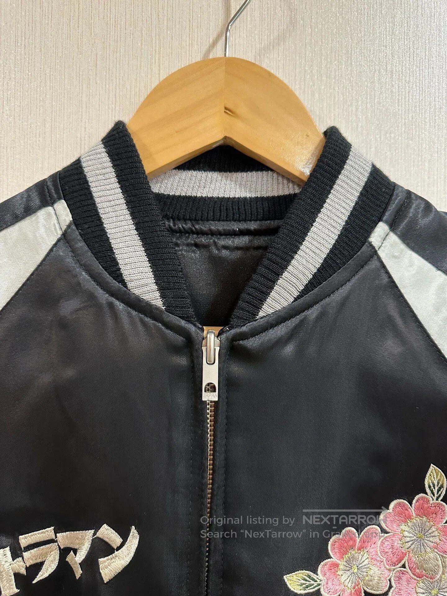 The Strike Gold Ten Strike Reversible Yokosuka Embroidery Jacket. Size US L / EU 52-54 / 3 - 4 Thumbnail
