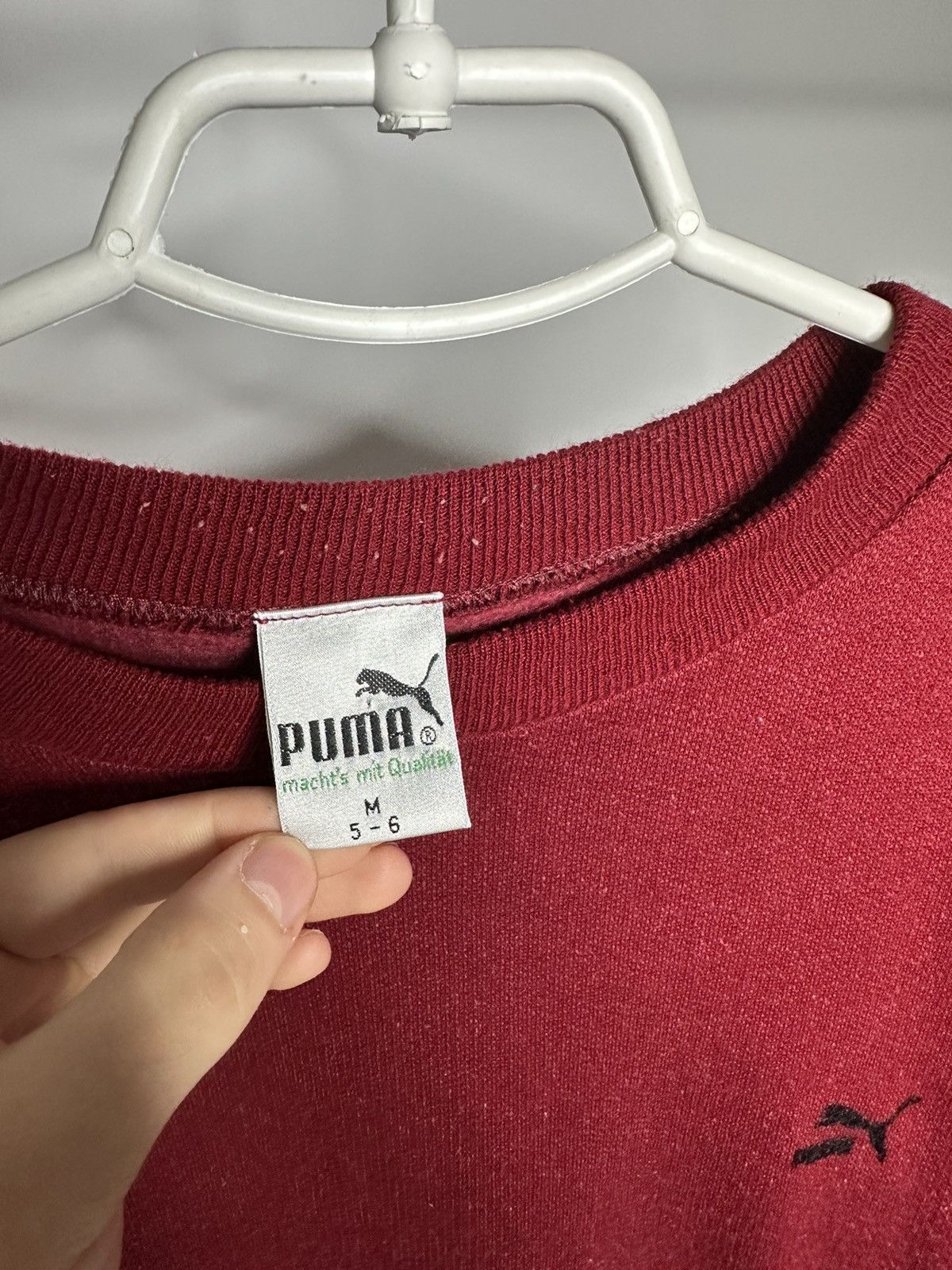Puma × Vintage Puma Made in Italy Sweatshirt Vintage Size US M / EU 48-50 / 2 - 4 Thumbnail