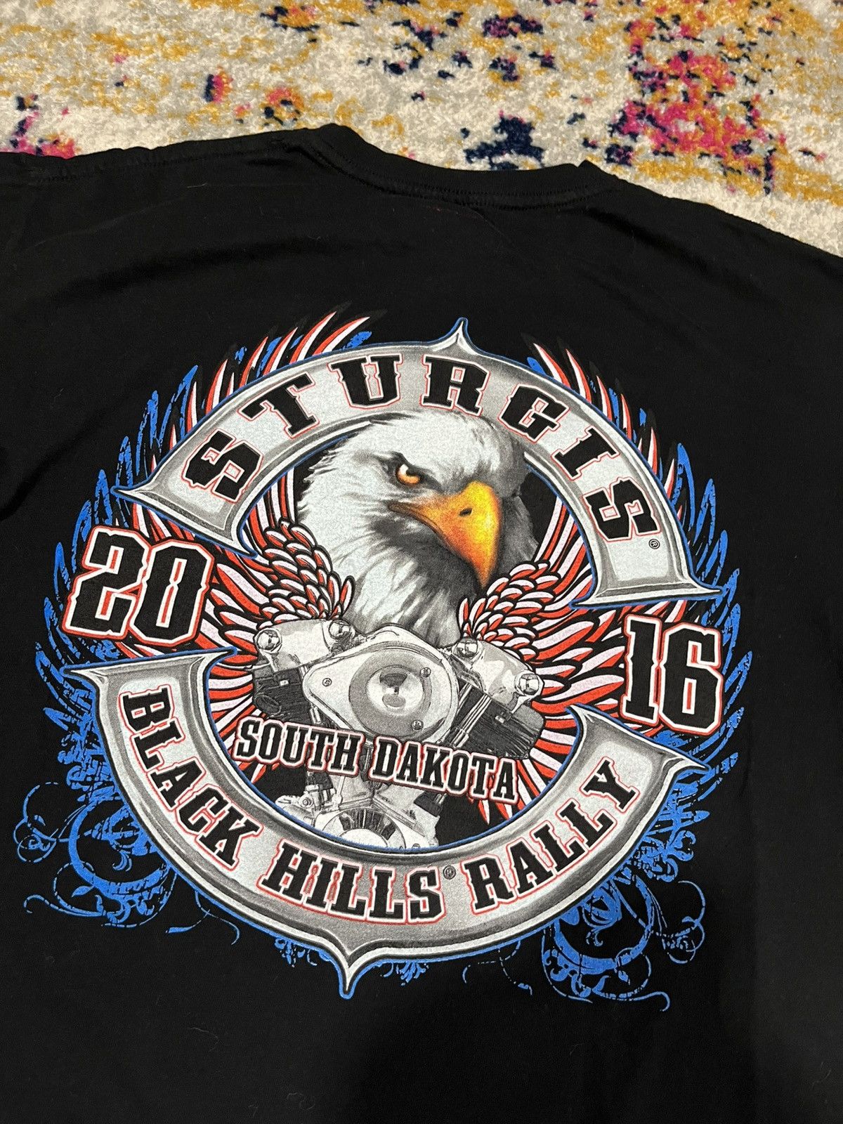 Harley Davidson Y2K Sturgis Shirt Large Size US L / EU 52-54 / 3 - 1 Thumbnail