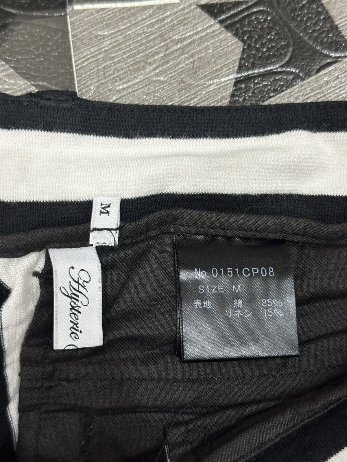 Hysteric Glamour Hysteric Glamour Stripe Prisoner Pants Size US 30 / EU 46 - 16 Thumbnail