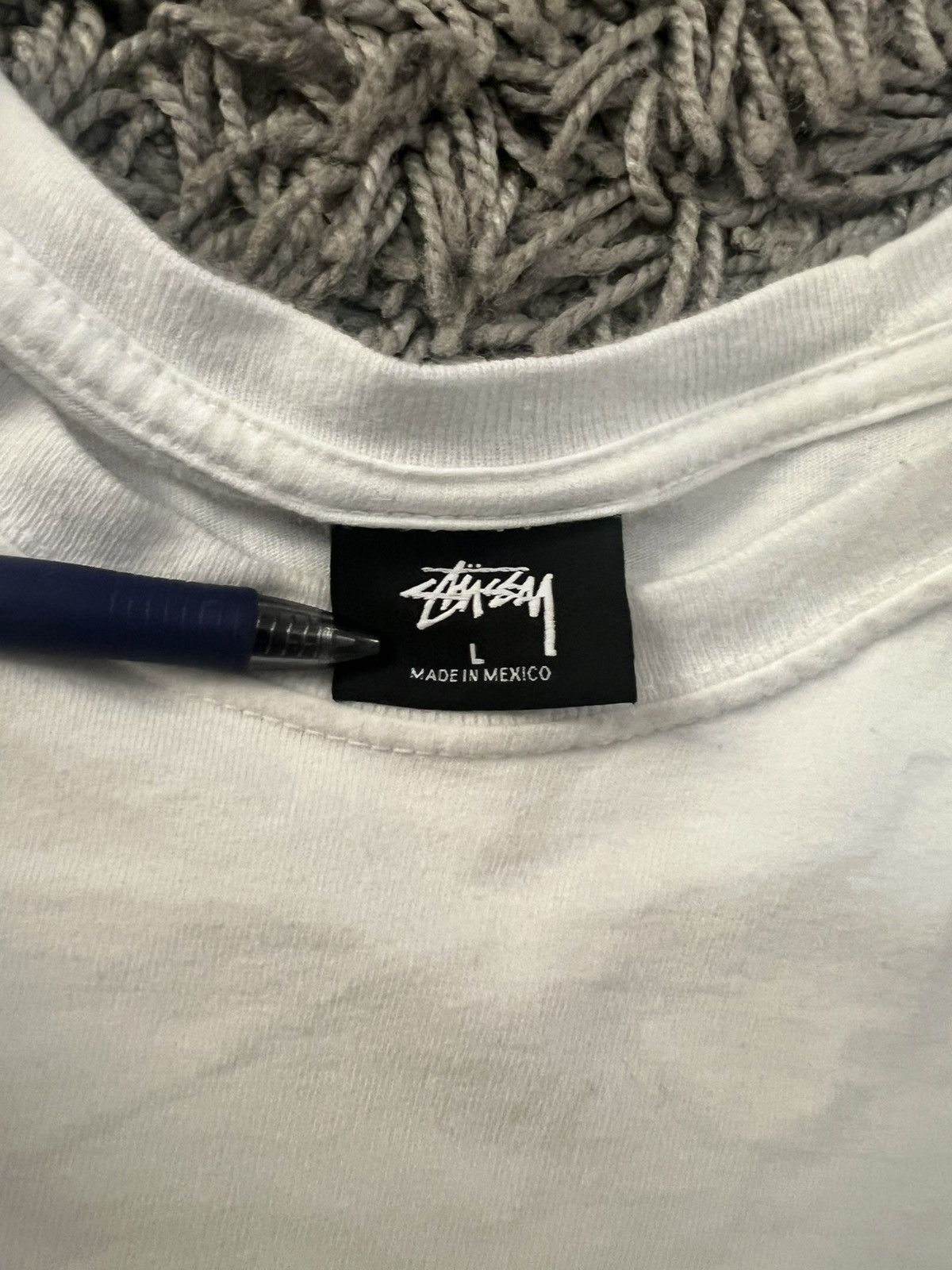 Stussy STUSSY Stüssy System Long Sleeve T-Shirt Size US L / EU 52-54 / 3 - 5 Thumbnail