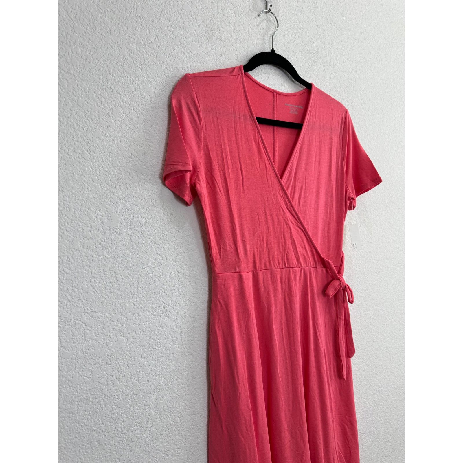 Other NWT Amazon Women's Pink Faux Wrap T-Shirt Dress XS Size XS / US 0-2 / IT 36-38 - 9 Thumbnail