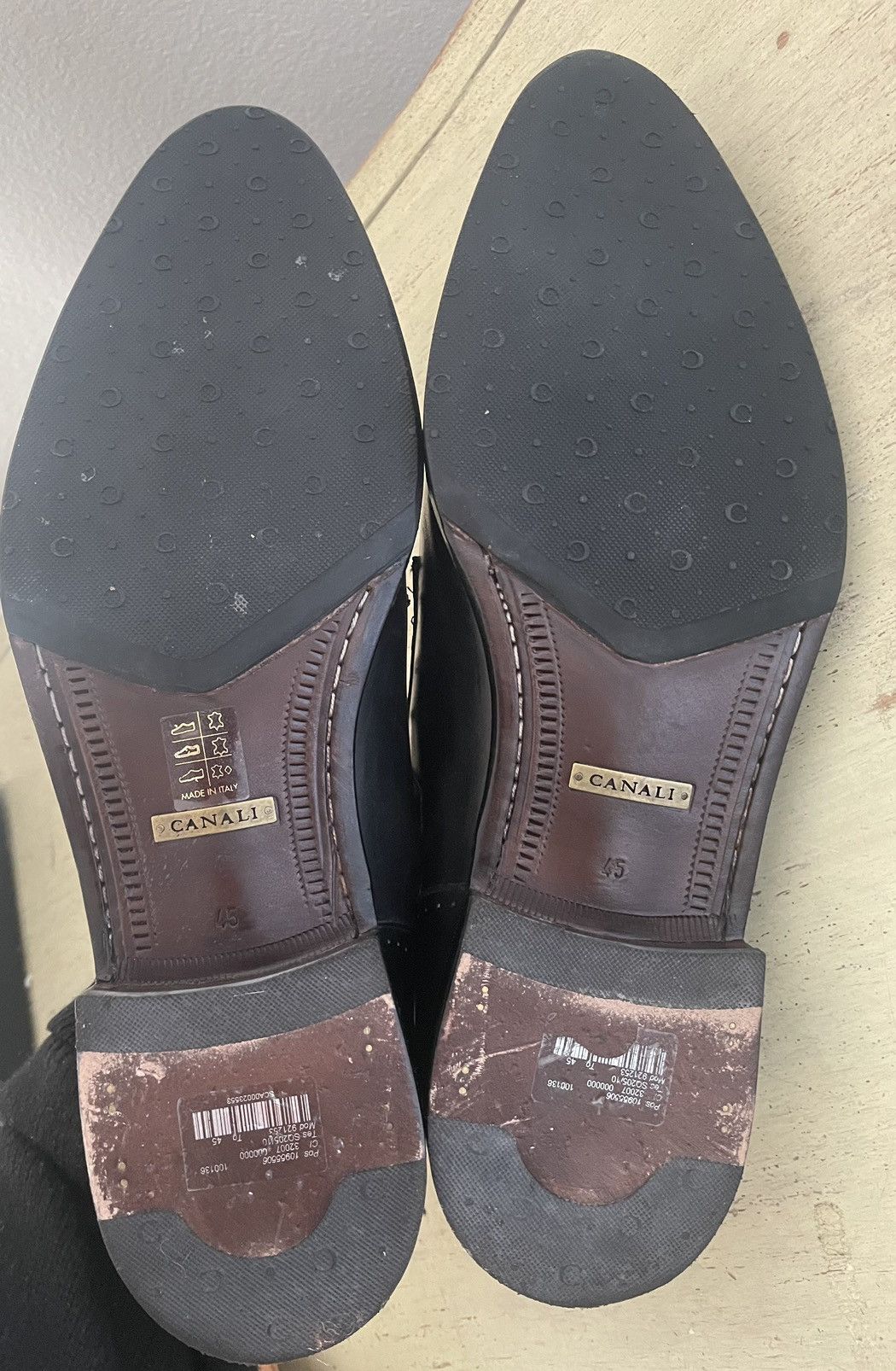 Canali Medallion Toe Derby Size US 12 / EU 45 - 6 Thumbnail