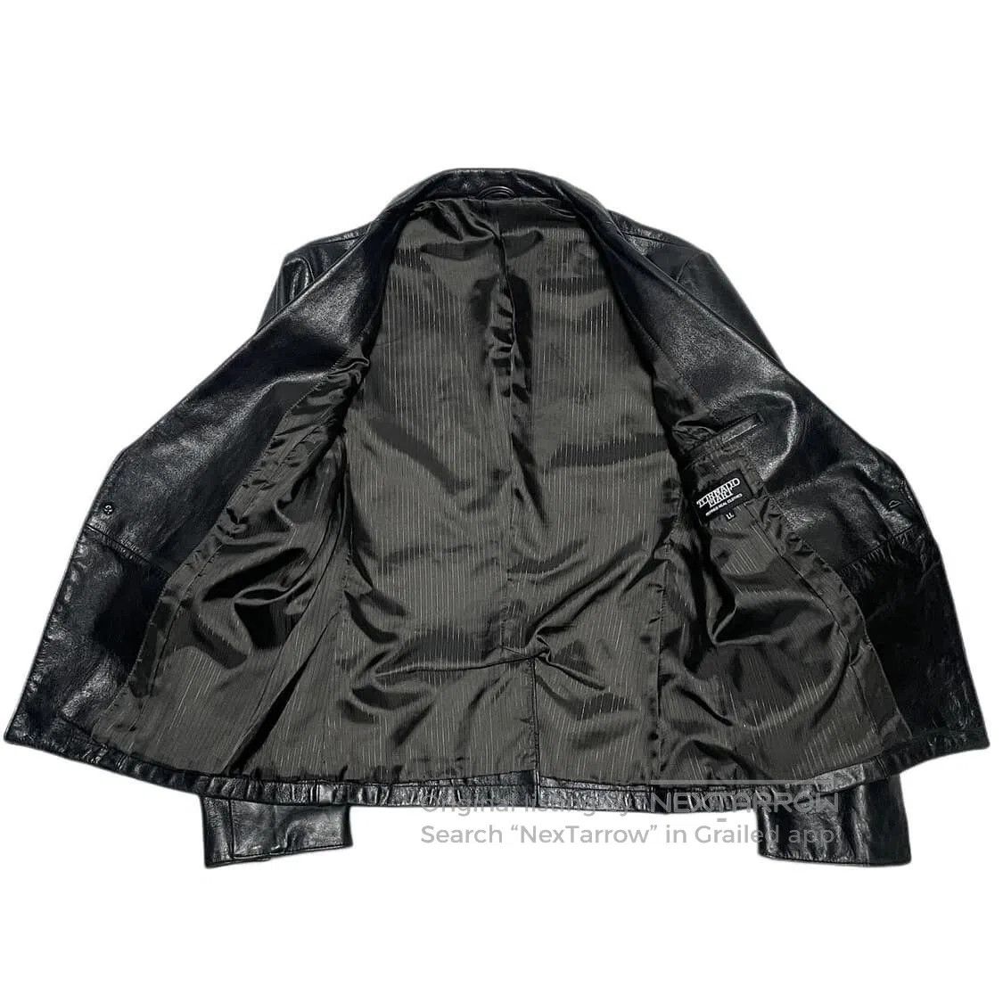 Tornado Mart Tornado Mart Leather Blazer Suit Jacket. Size US L / EU 52-54 / 3 - 8 Thumbnail