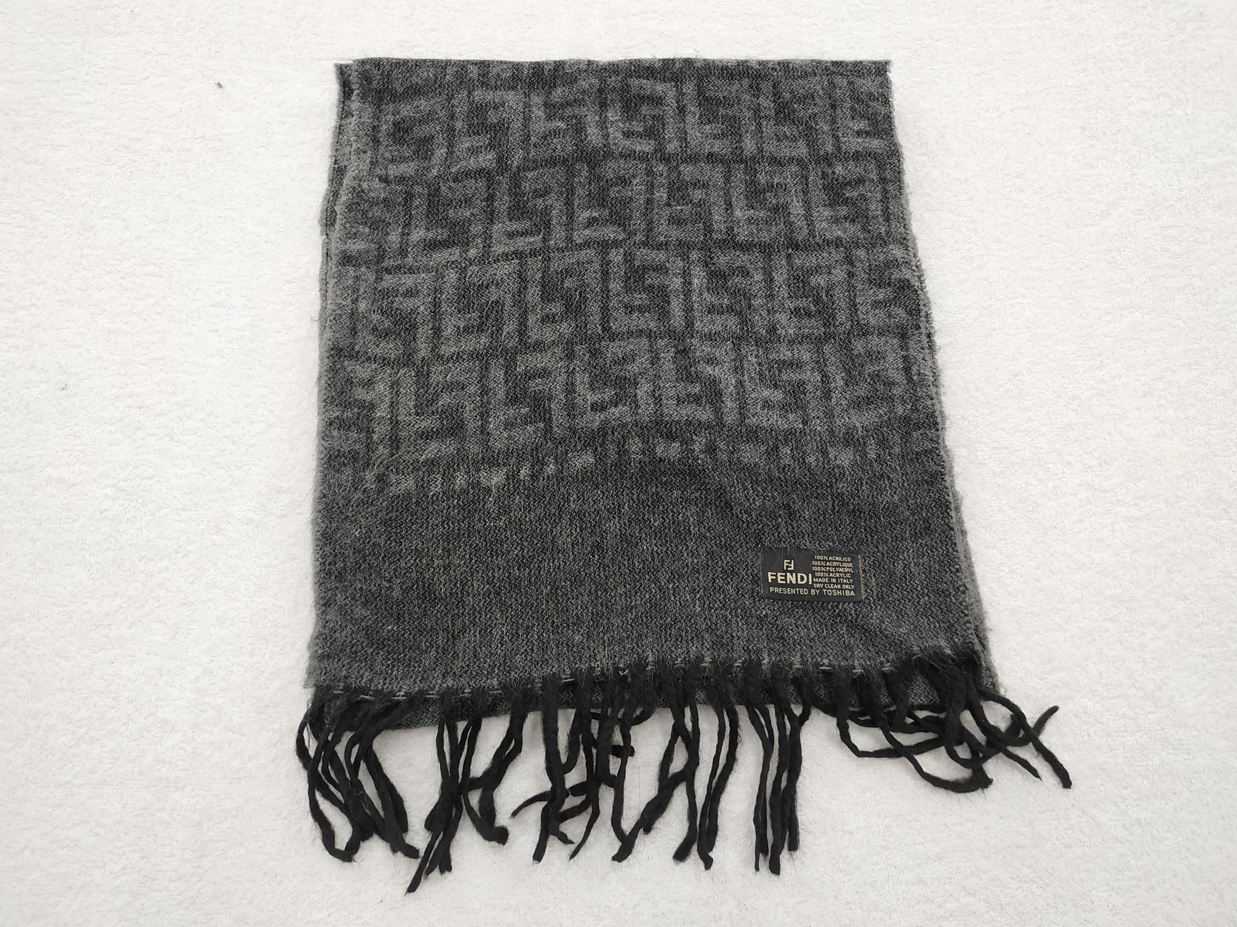Fendi Vintage Fendi Scarf / Muffler / Neckwear MF012 Size ONE SIZE - 1 Thumbnail