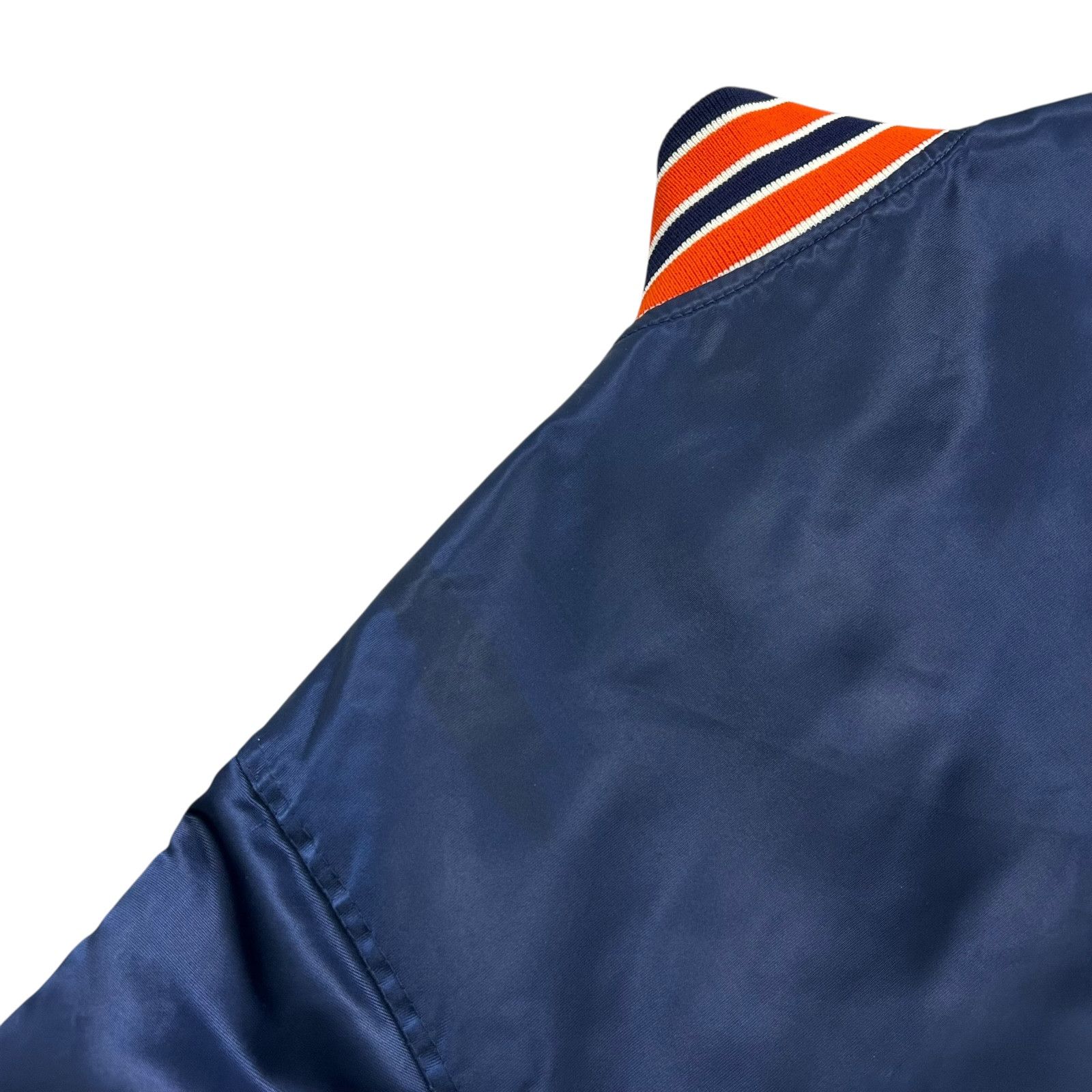 NCAA VTG 90s ILLINOIS FIGHTING ILLINI STARTER SATIN JACKET Size US M / EU 48-50 / 2 - 10 Thumbnail