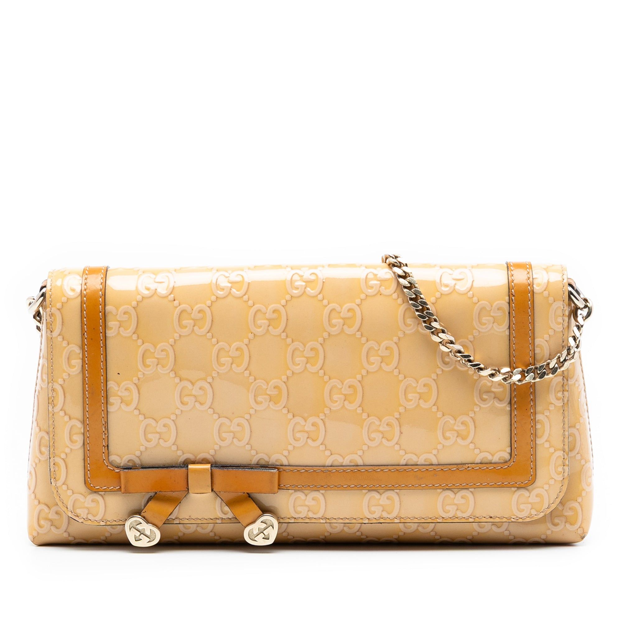Guccissima Patent Mayfair Shoulder Bag