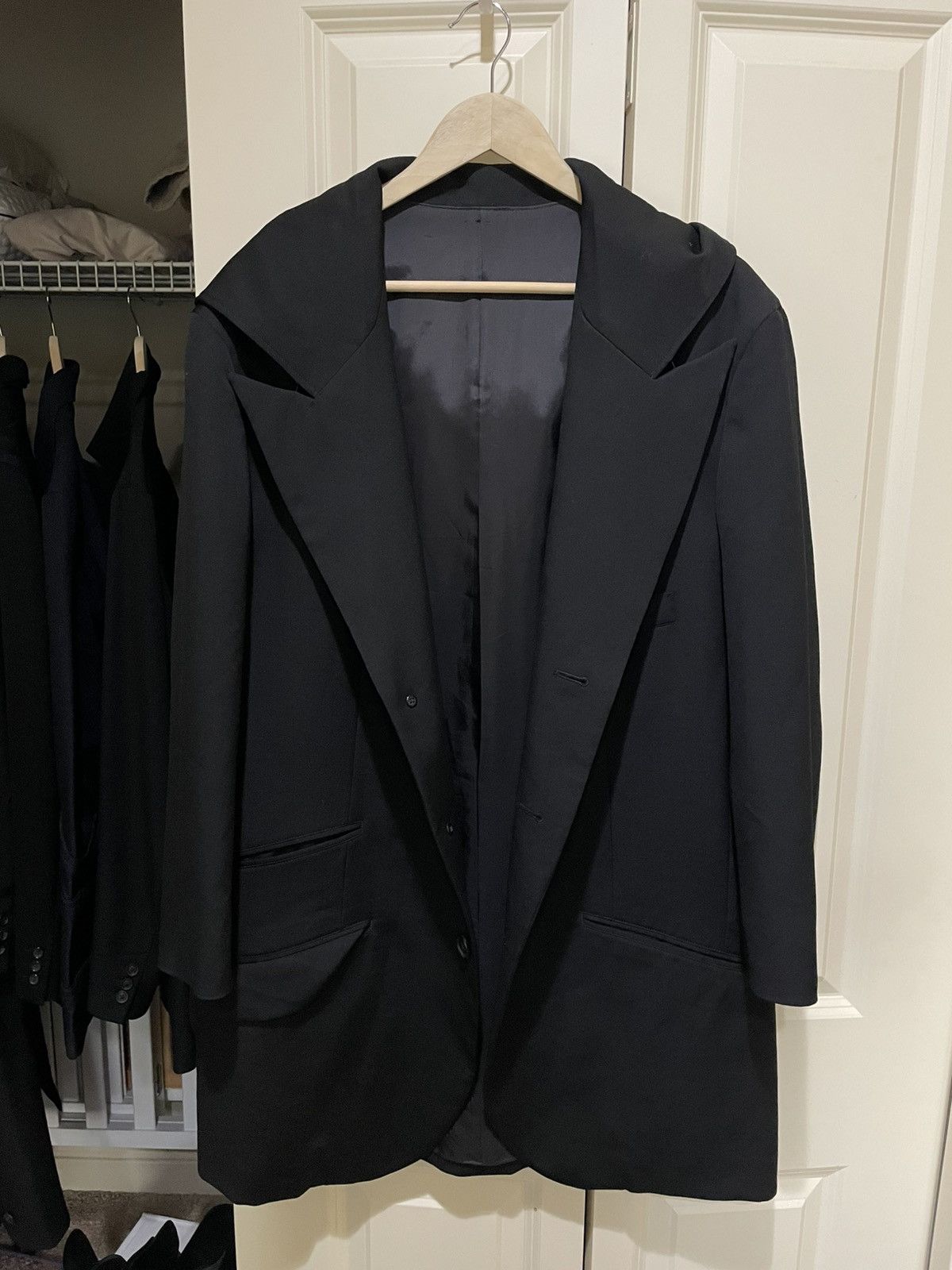 Yohji Yamamoto Pour Homme 21AW Hooded blazer