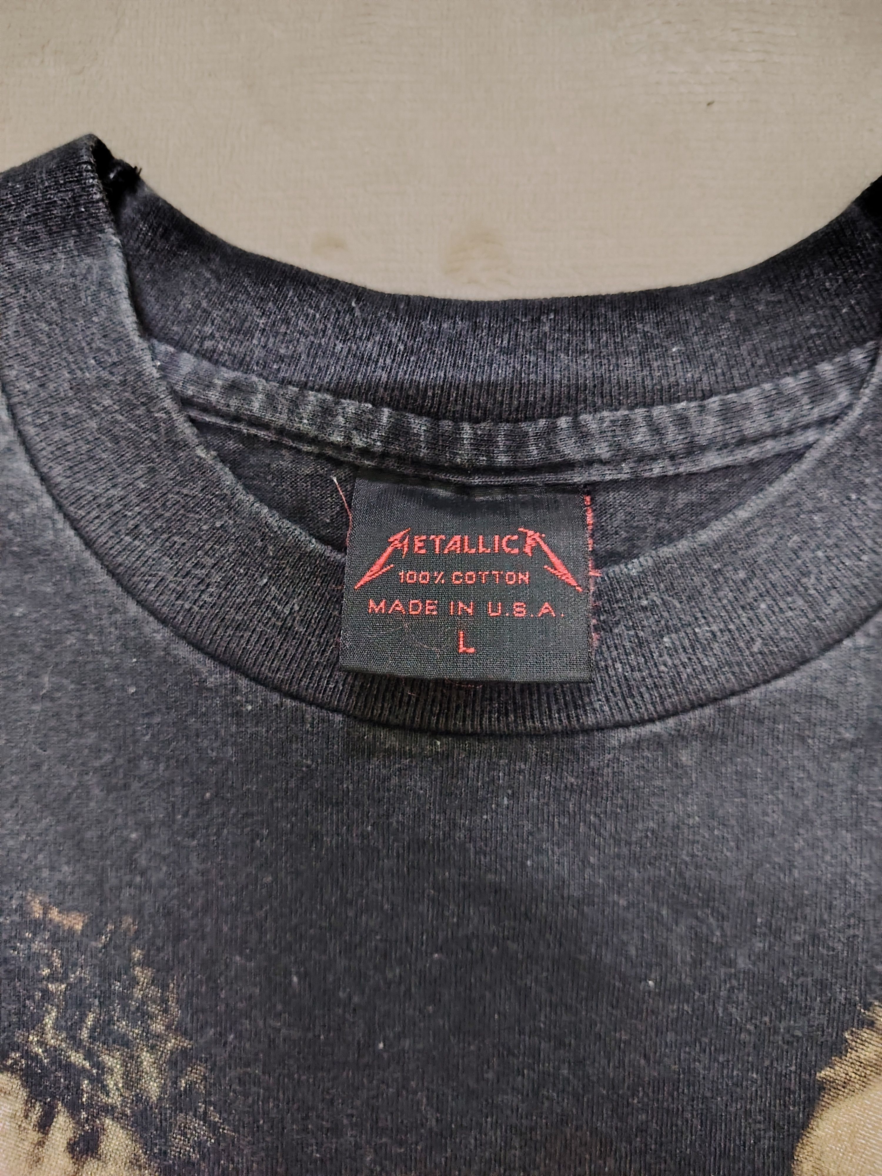 Metallica Vintage 1992 METALLICA - Birth School Death T-Shirt Size US L / EU 52-54 / 3 - 6 Thumbnail