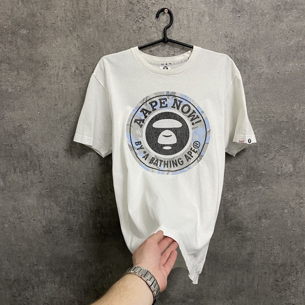 Aape Aape T-Shirt Big Logo Bape Tee Size US L / EU 52-54 / 3 - 2 Thumbnail