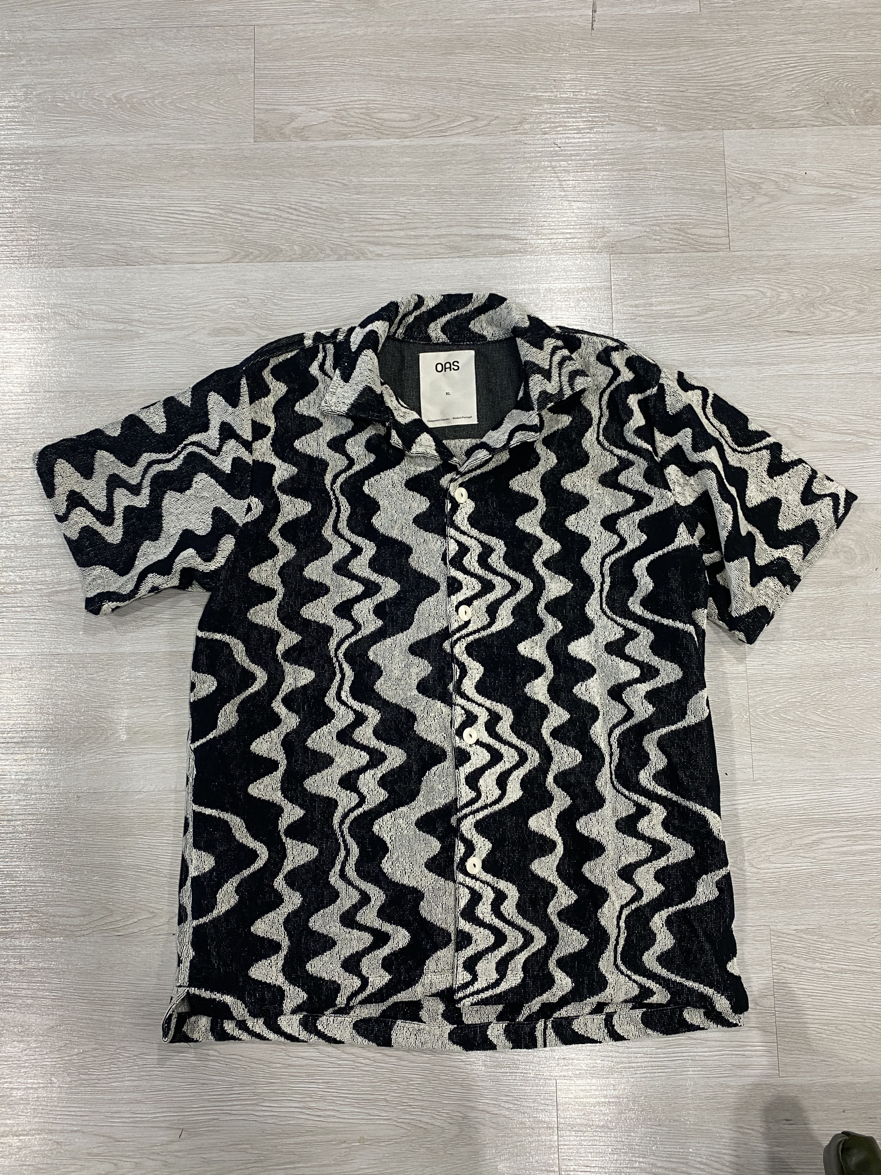 OAS OAS Nero Verve Cuba Terry Shirt 7003-109 Size US XL / EU 56 / 4 - 1 Thumbnail