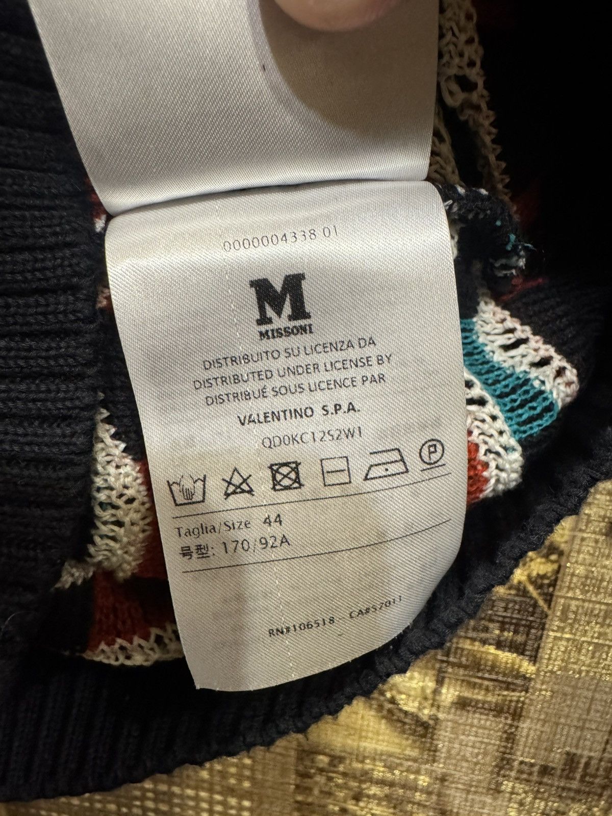 Missoni M Missoni Striped Multi Color Sweater Size M / US 6-8 / IT 42-44 - 13 Thumbnail