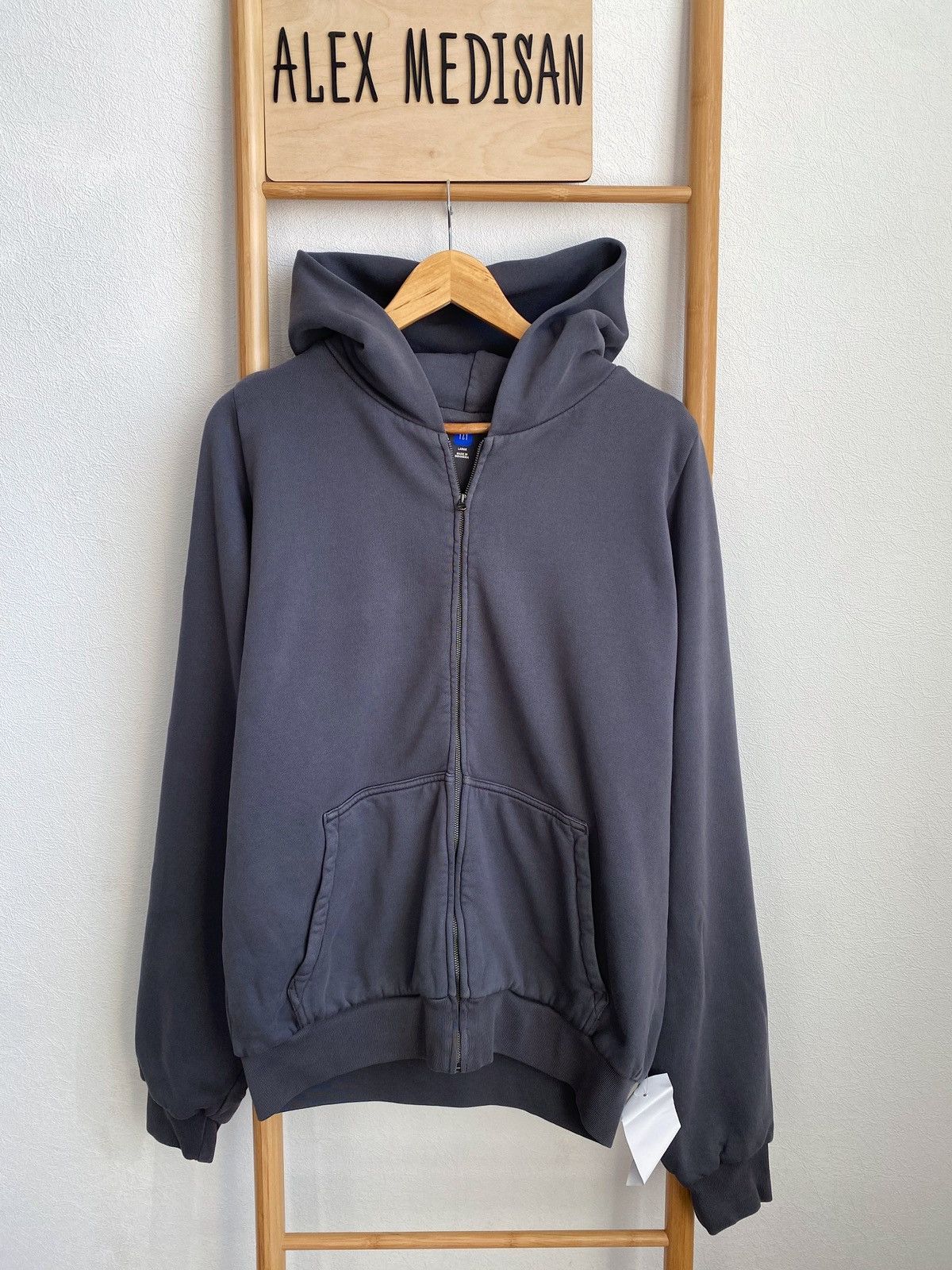 Balenciaga × Gap × Kanye West Yeezy Gap engineered by Balenciaga Zip Up Hoodie Size US L / EU 52-54 / 3 - 7 Thumbnail