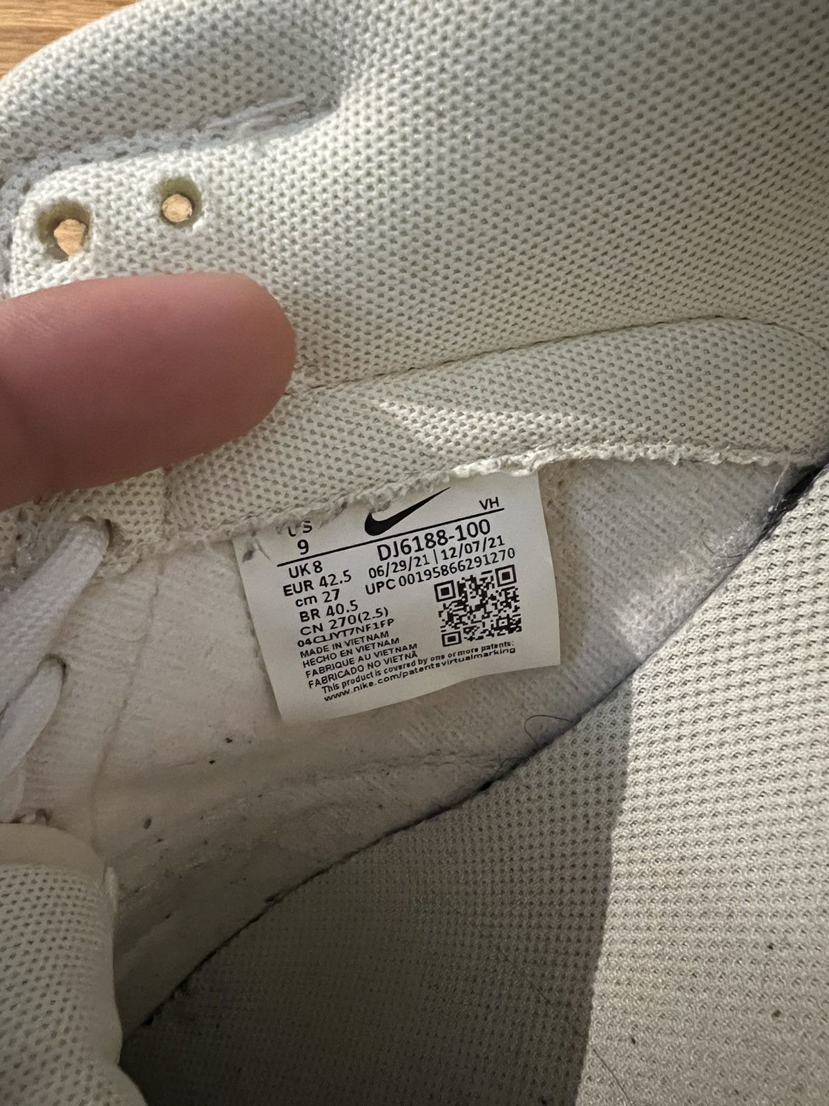 Nike Nike Dunk Low Coconut Milk Size 9 Size US 9 / EU 42 - 7 Thumbnail