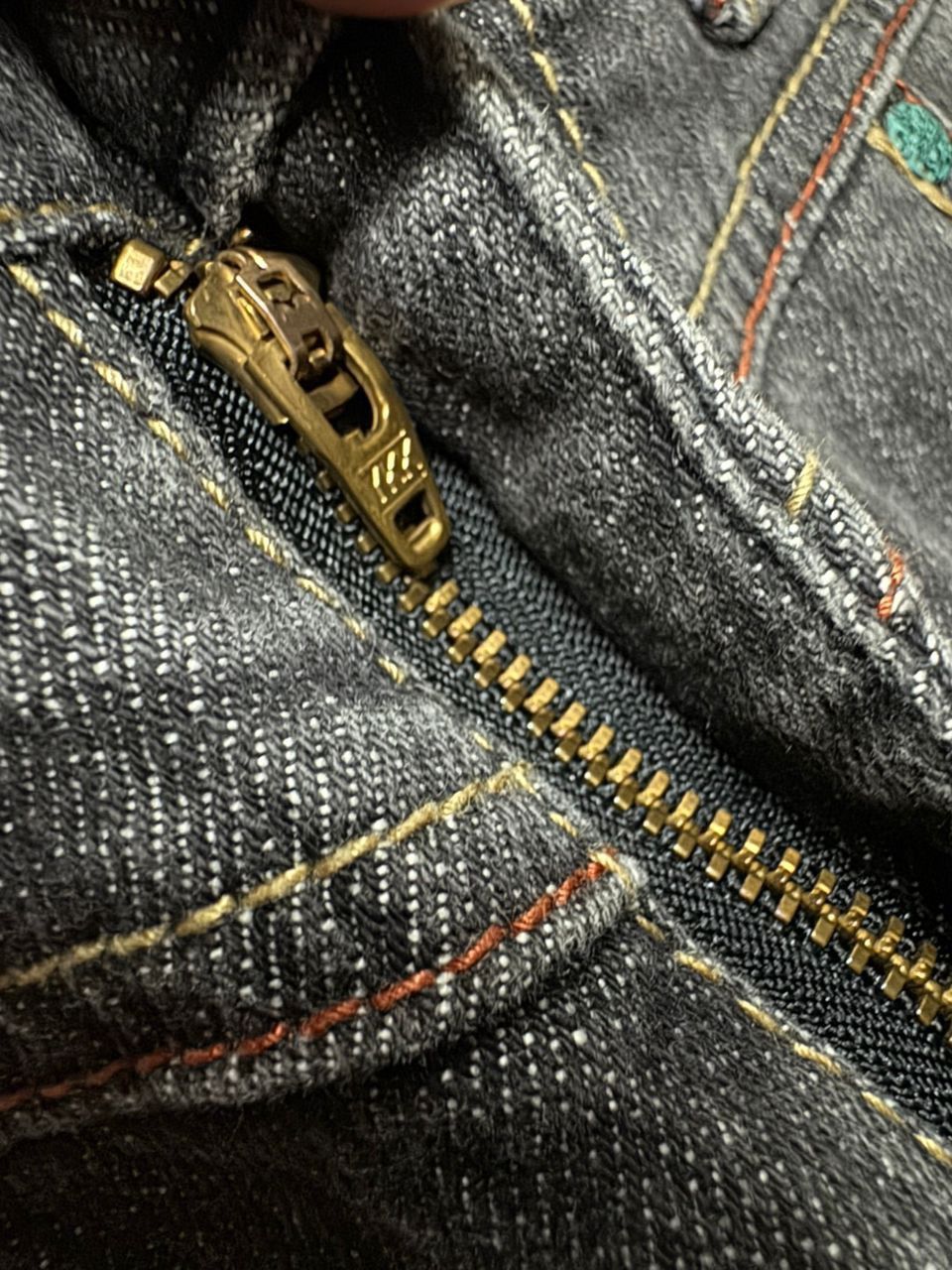 Vintage FLARED Vintage Japanese Mudwash Dark Denim Jeans Size US 28 / EU 44 - 8 Thumbnail