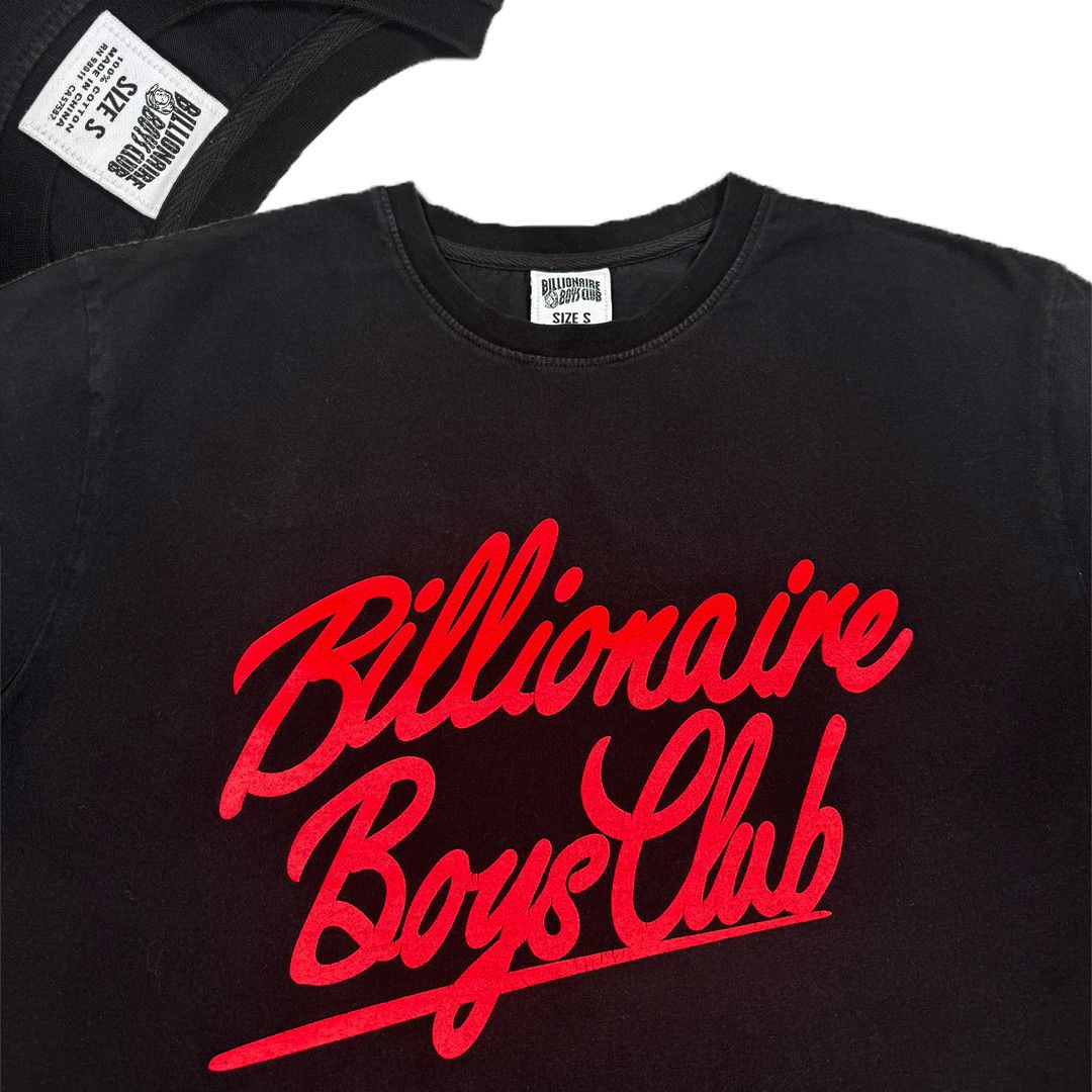 Billionaire Boys Club BBC - Red Rockets Logo Spellout Tee - Black - S Size US S / EU 44-46 / 1 - 3 Thumbnail