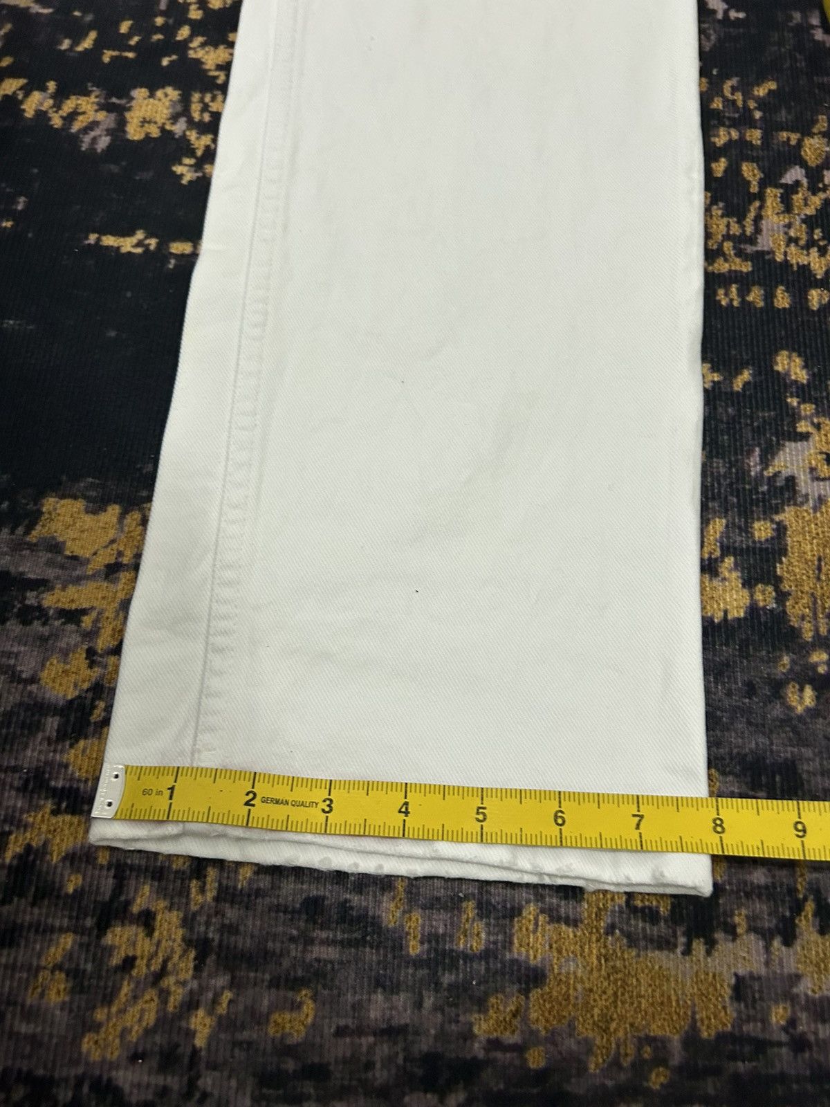 Helmut Lang Helmut Lang White Vintage Broken Denim Size US 32 / EU 48 - 23 Thumbnail