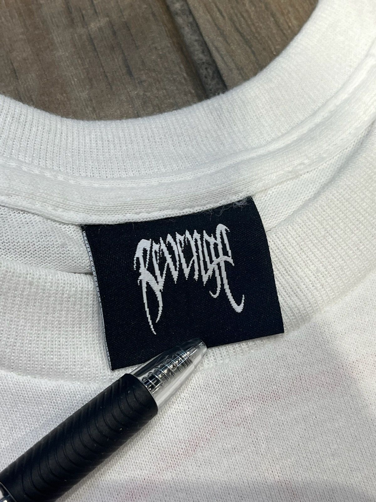 Revenge REVENGE “SPIDER” TSHIRT - SIZE MEDIUM - (WHITE) Size US M / EU 48-50 / 2 - 3 Thumbnail