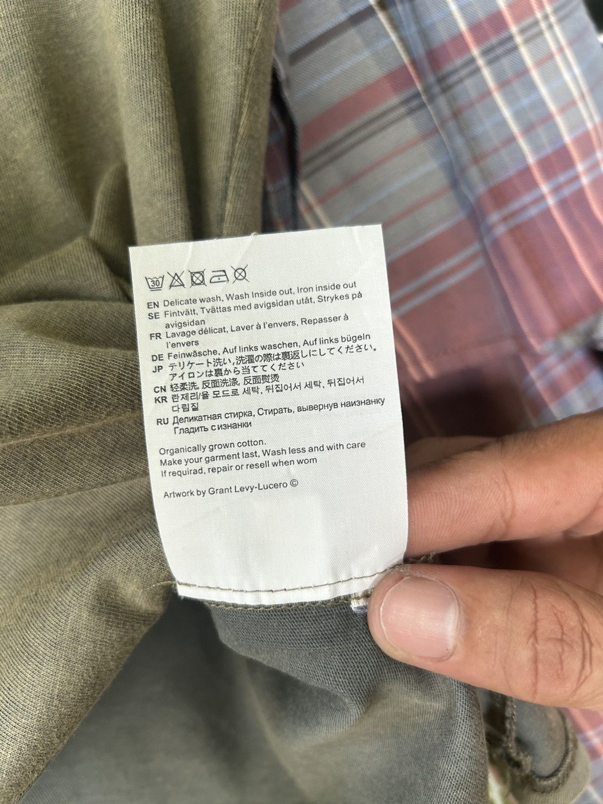 Acne Studios Acne Studios Constructed flannel sleeves Size US M / EU 48-50 / 2 - 7 Thumbnail