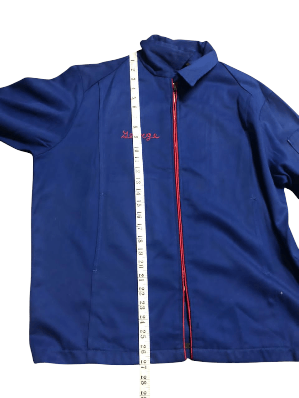 1620 Workwear Vintage 80s Workers Jacket Zipper Talon Missing Lining Size US L / EU 52-54 / 3 - 22 Thumbnail