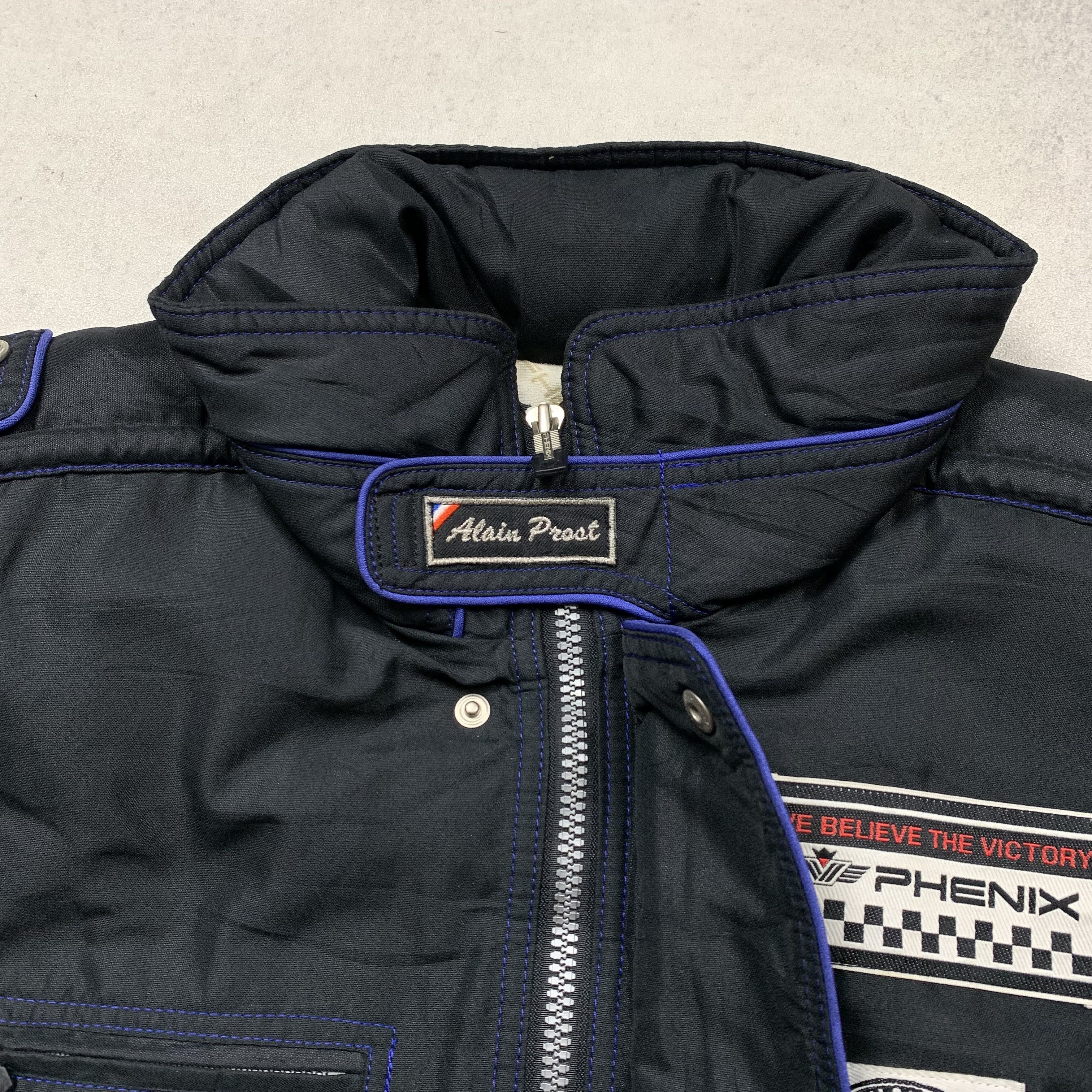 Vintage Vintage Alain Prost Phenix Ski Racing Jacket Size US M / EU 48-50 / 2 - 4 Thumbnail